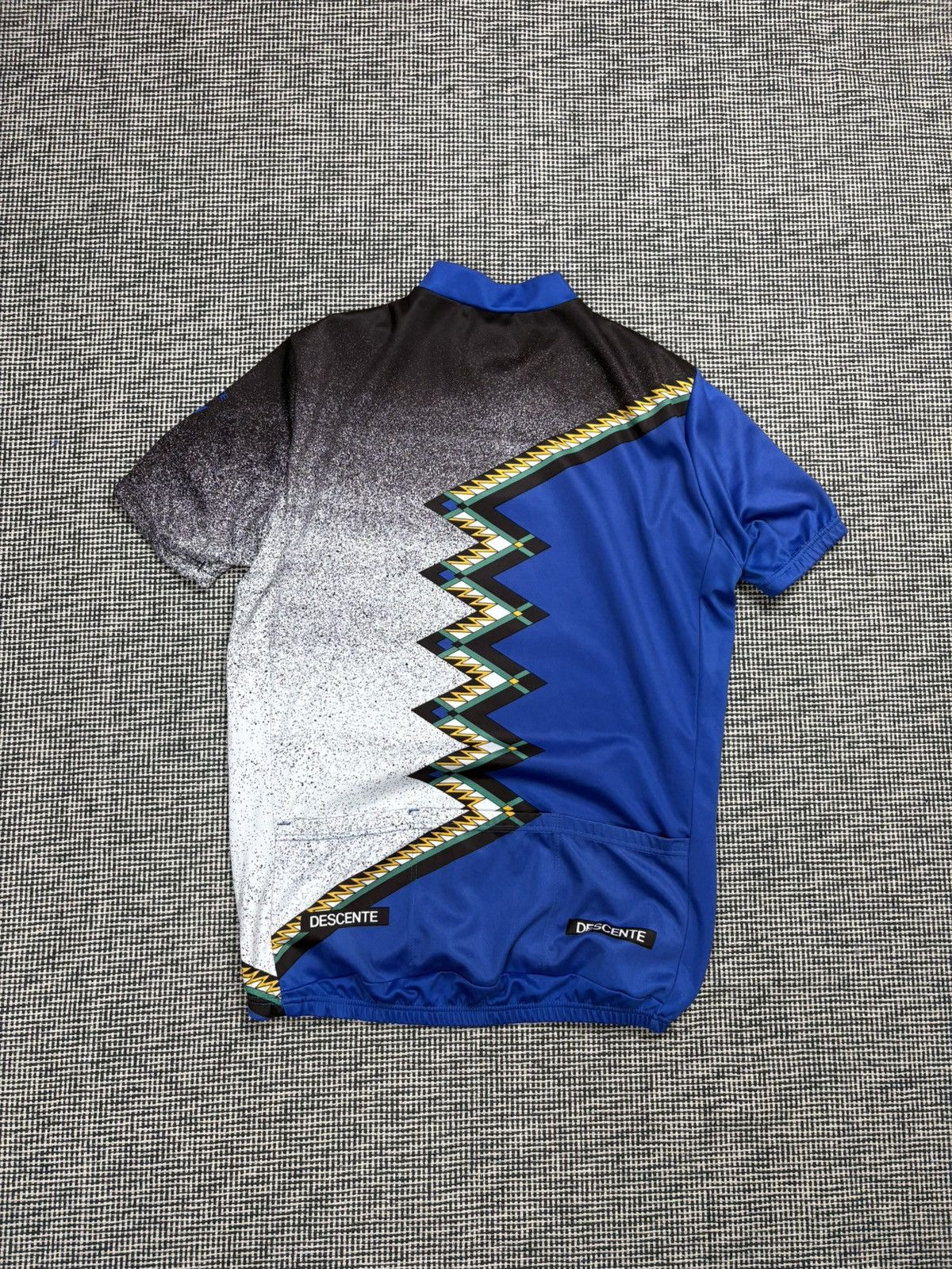 Descente Vintage 90s descente bike jersey cycling avant garde rave Size US XL / EU 56 / 4 - 2 Thumbnail