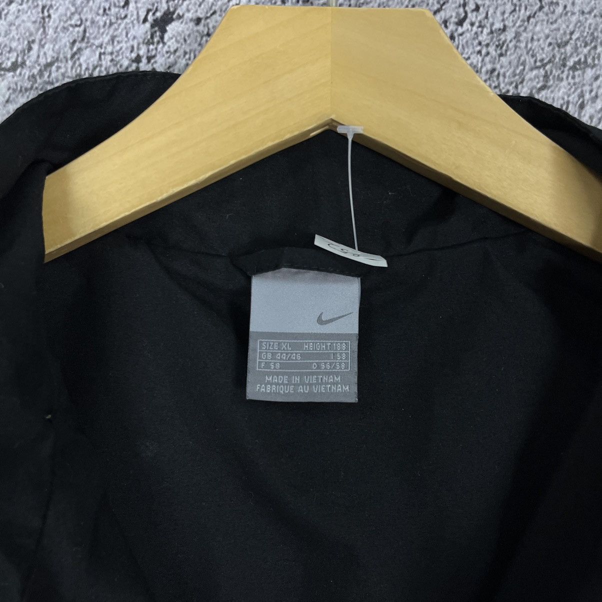 Nike × Vintage 💧VINTAGE💧 Nike Zip Up Black Light track Jacket Size US XL / EU 56 / 4 - 7 Thumbnail