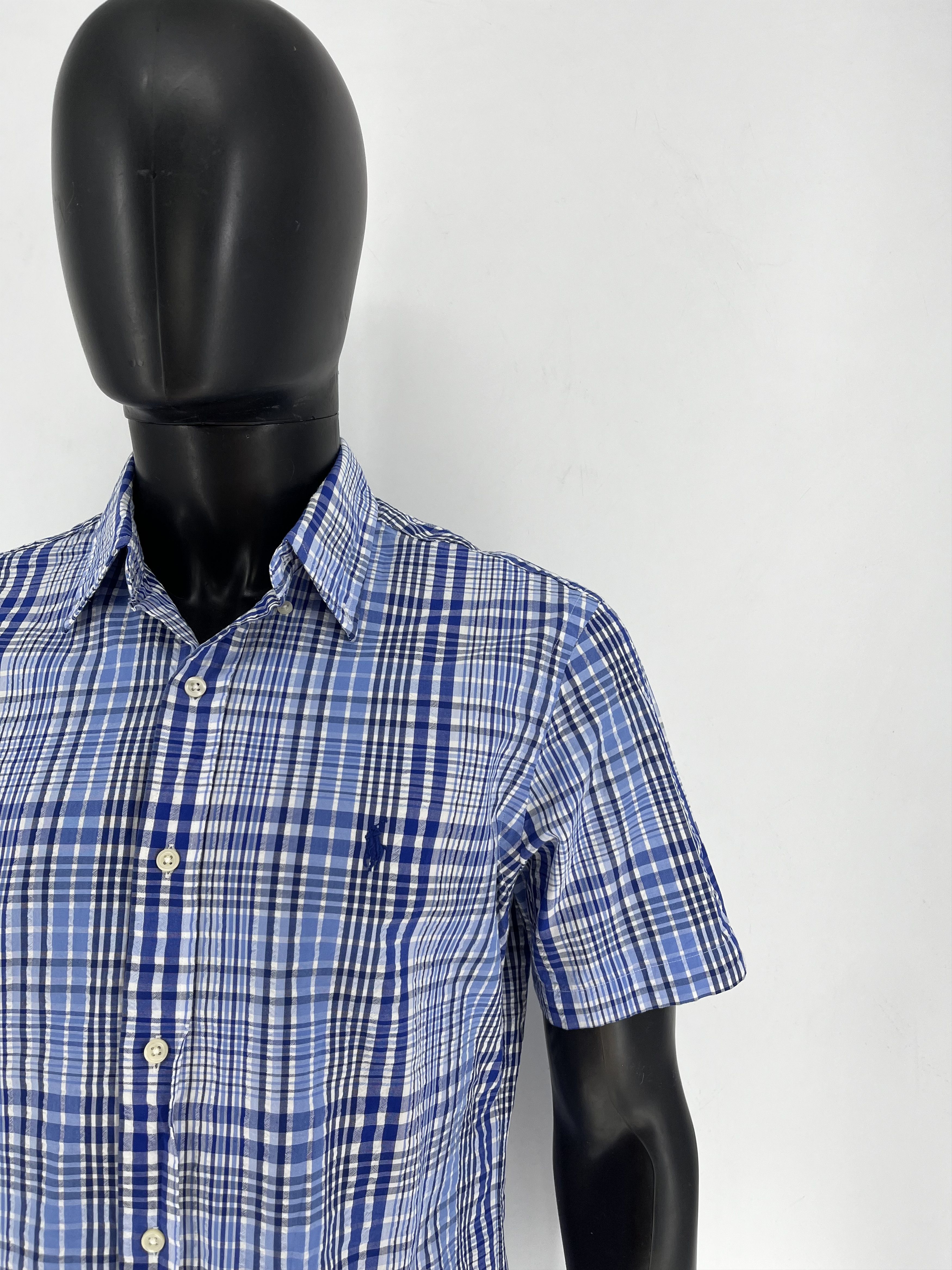 Polo Ralph Lauren Vintage y2k Polo Ralph Lauren Plaid Blake Cotton Flannel Size US M / EU 48-50 / 2 - 6 Thumbnail