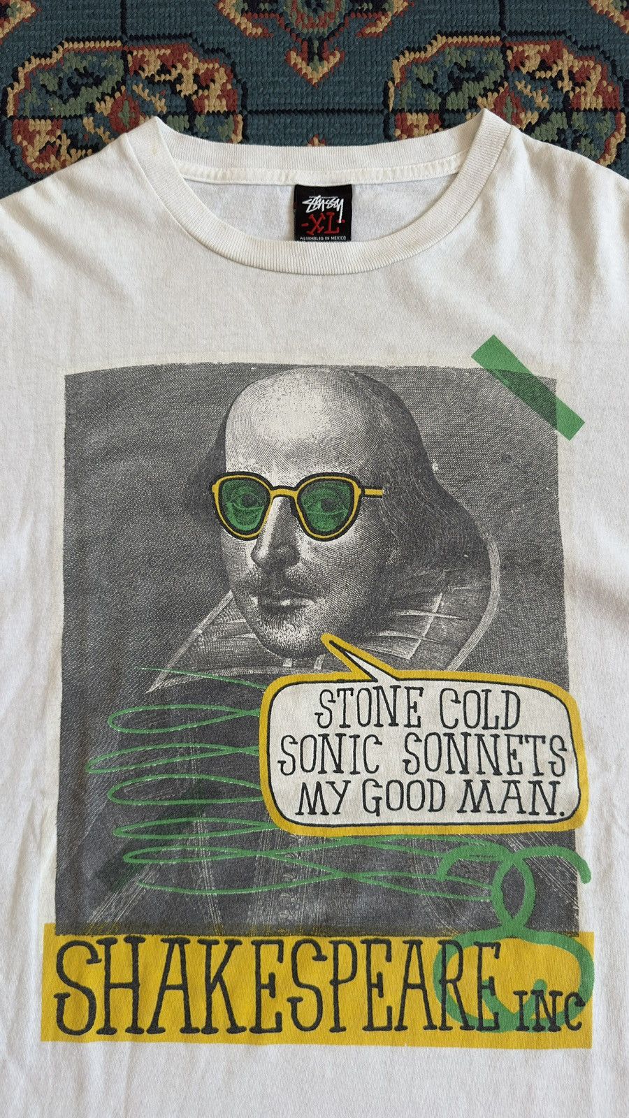 Stussy Stussy Shakespeare Size US XL / EU 56 / 4 - 2 Thumbnail