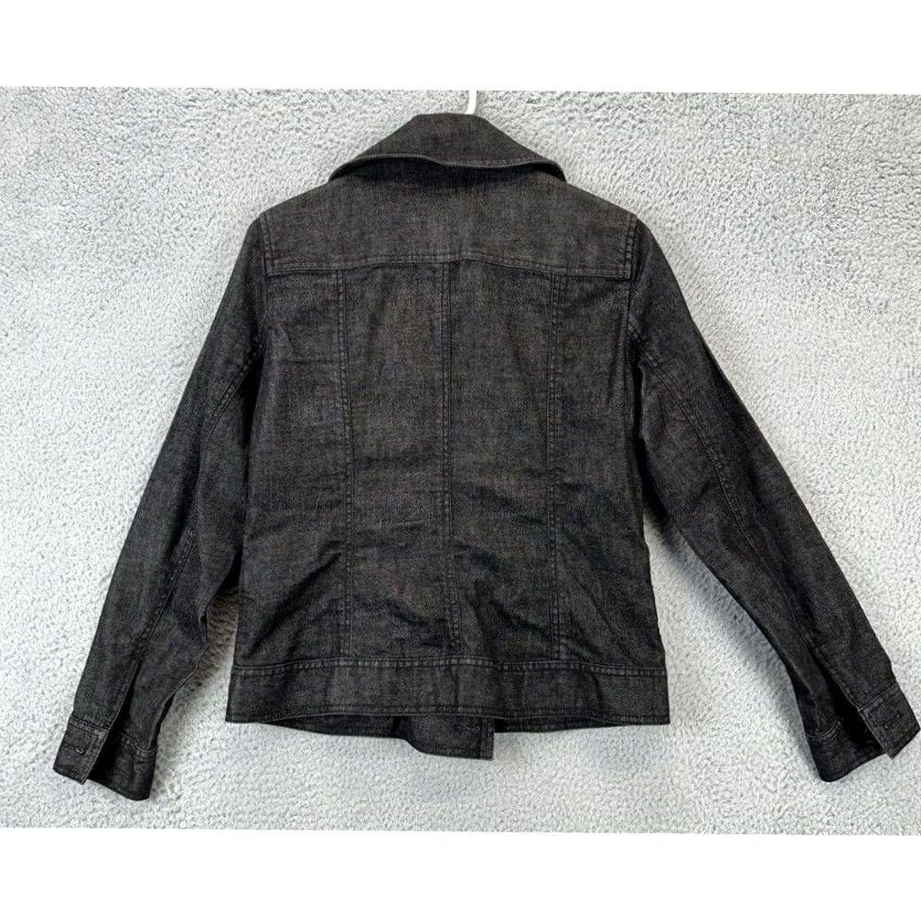 Talbots VINTAGE Talbots Blazer Women 6 Black Double Breasted Button Front Pea Coat Jacket Ladies Size M / US 6-8 / IT 42-44 - 2 Thumbnail
