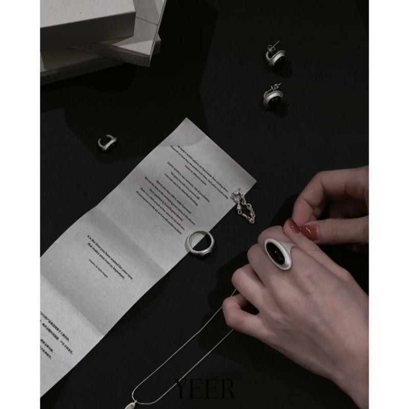 Jewelry Vintage Jewelry Rings Open Size Chrome Ring (Size 7-13) Size ONE SIZE - 2 Thumbnail