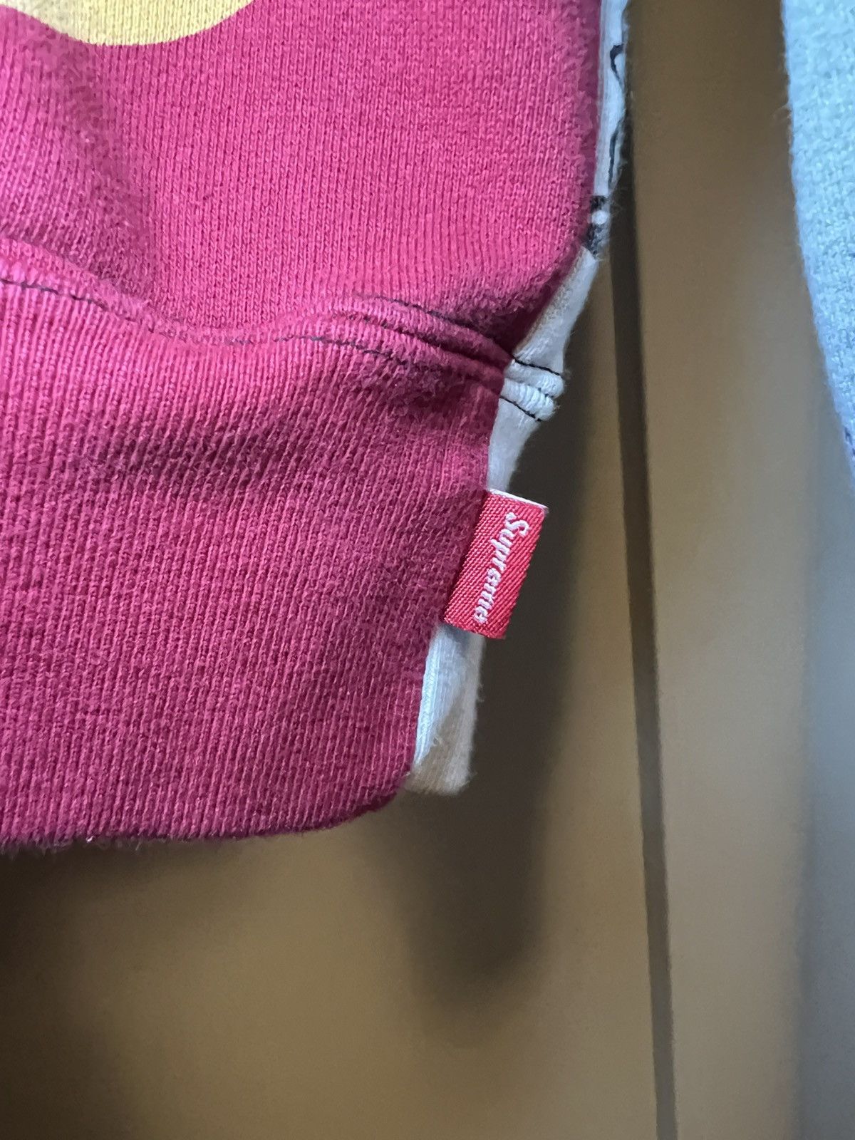 Number (N)ine × Supreme Supreme X Number (N)ine patchwork zip-up hoodie Size US XL / EU 56 / 4 - 16 Thumbnail