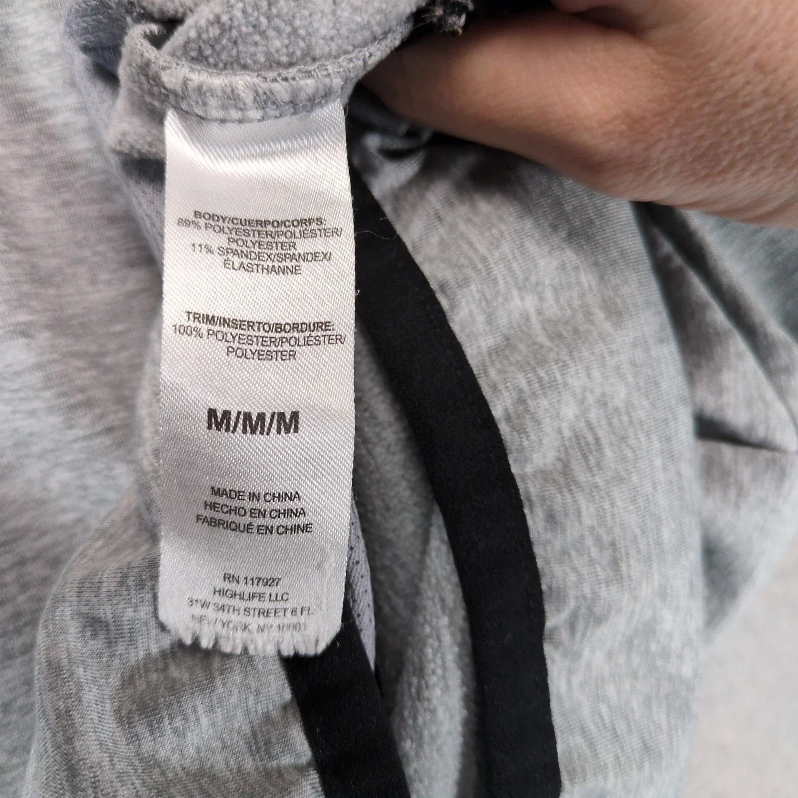 Other Gaiam Time to Train 1/4 Zip Hoodie Mens M Long Sleeve Raglan Size US M / EU 48-50 / 2 - 7 Thumbnail