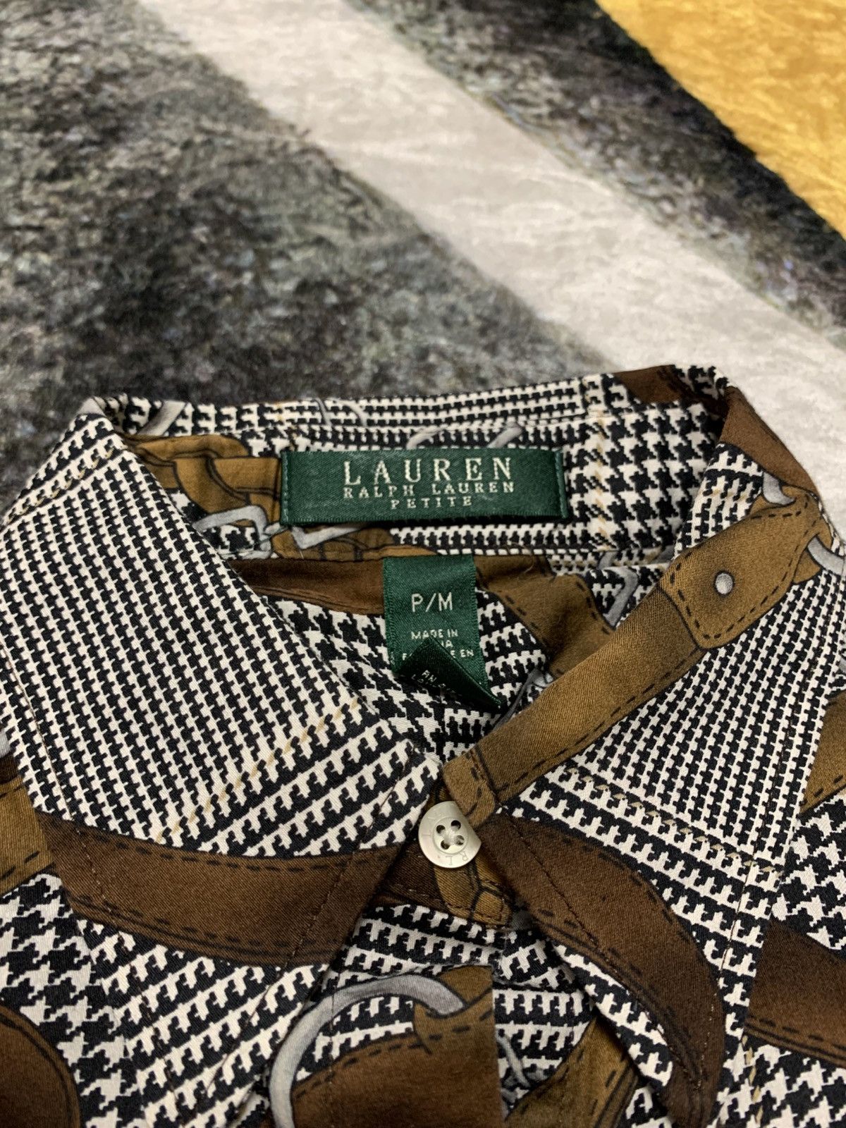 Ralph Lauren Ralph Lauren Dress Shirt Horse Leashes Size ONE SIZE - 5 Thumbnail