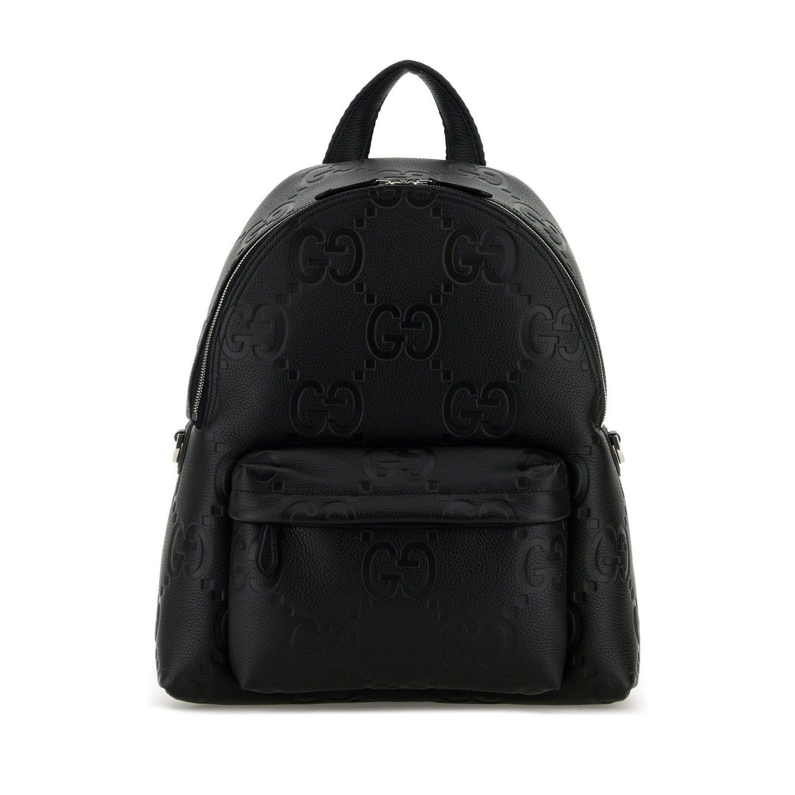 Gucci GUCCI GG Jumbo Black Leather Backpack New & Authentic Size ONE SIZE - 1 Thumbnail