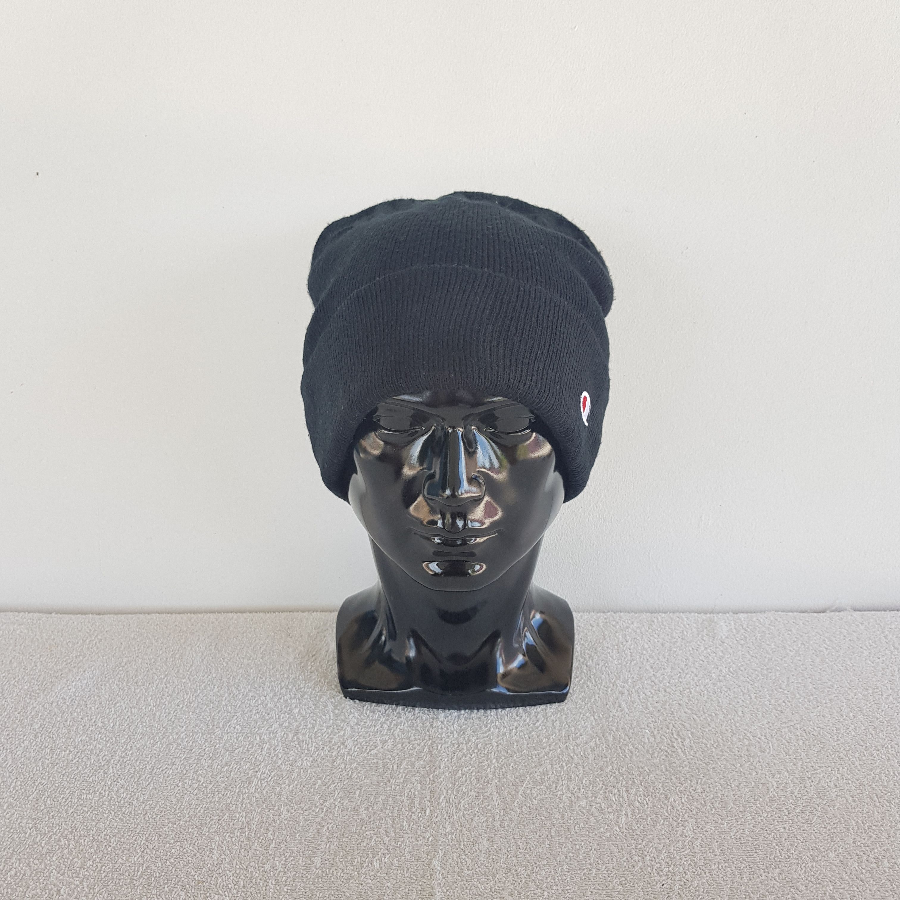 Champion Vintage Champion Beanie Ribbed Knit Snow Caps Ski Hats. Size ONE SIZE - 2 Thumbnail