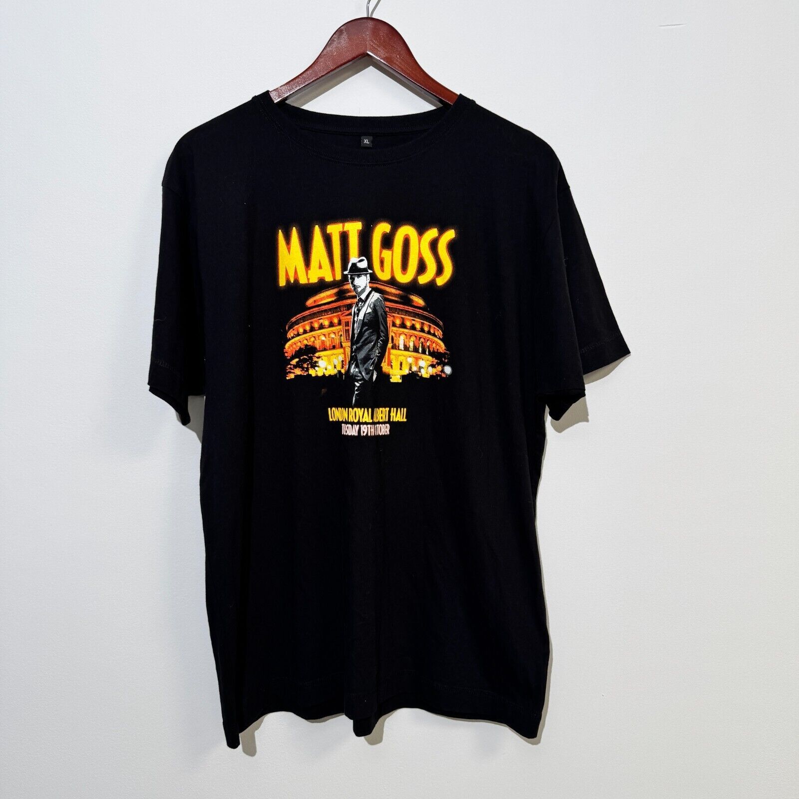 Vintage Vintage Unisex Black Cotton T-Shirt Size XL Matt Goss Y2K Size US XL / EU 56 / 4 - 1 Thumbnail