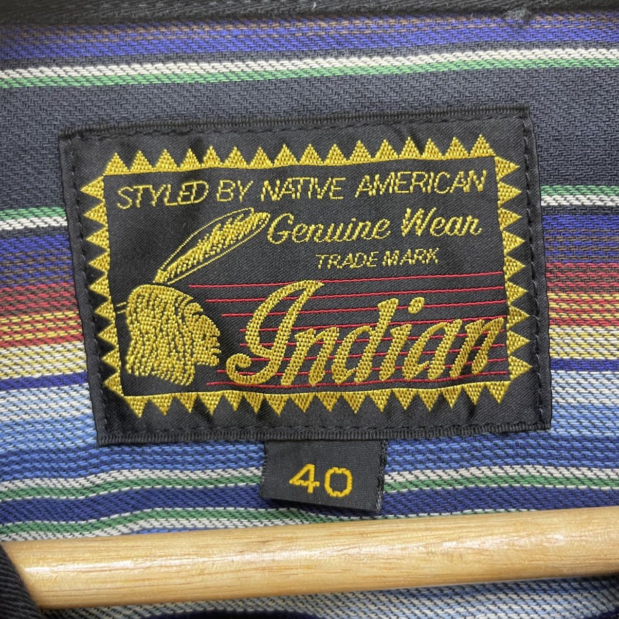 Vintage 💥Vintage Sunfaded Trucker Style By Native American Size US M / EU 48-50 / 2 - 11 Thumbnail