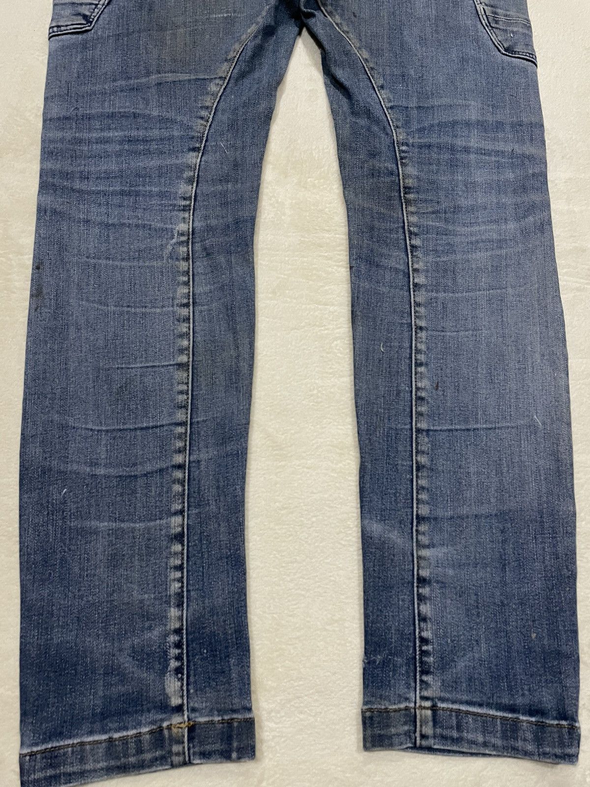 Japanese Brand Vintage Evenriver Distress Mudwash Denim Jeans Size US 32 / EU 48 - 13 Thumbnail