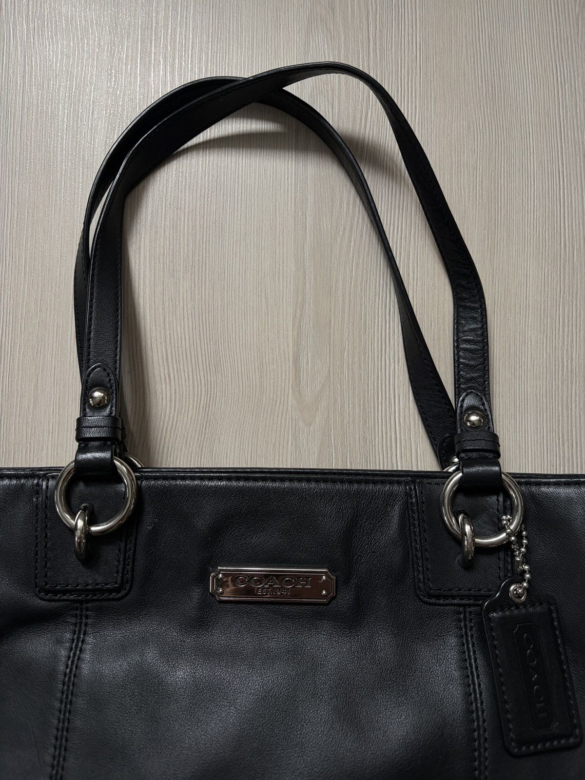 Coach COACH East West Gallery Leather Tote Bag Size ONE SIZE - 5 Thumbnail