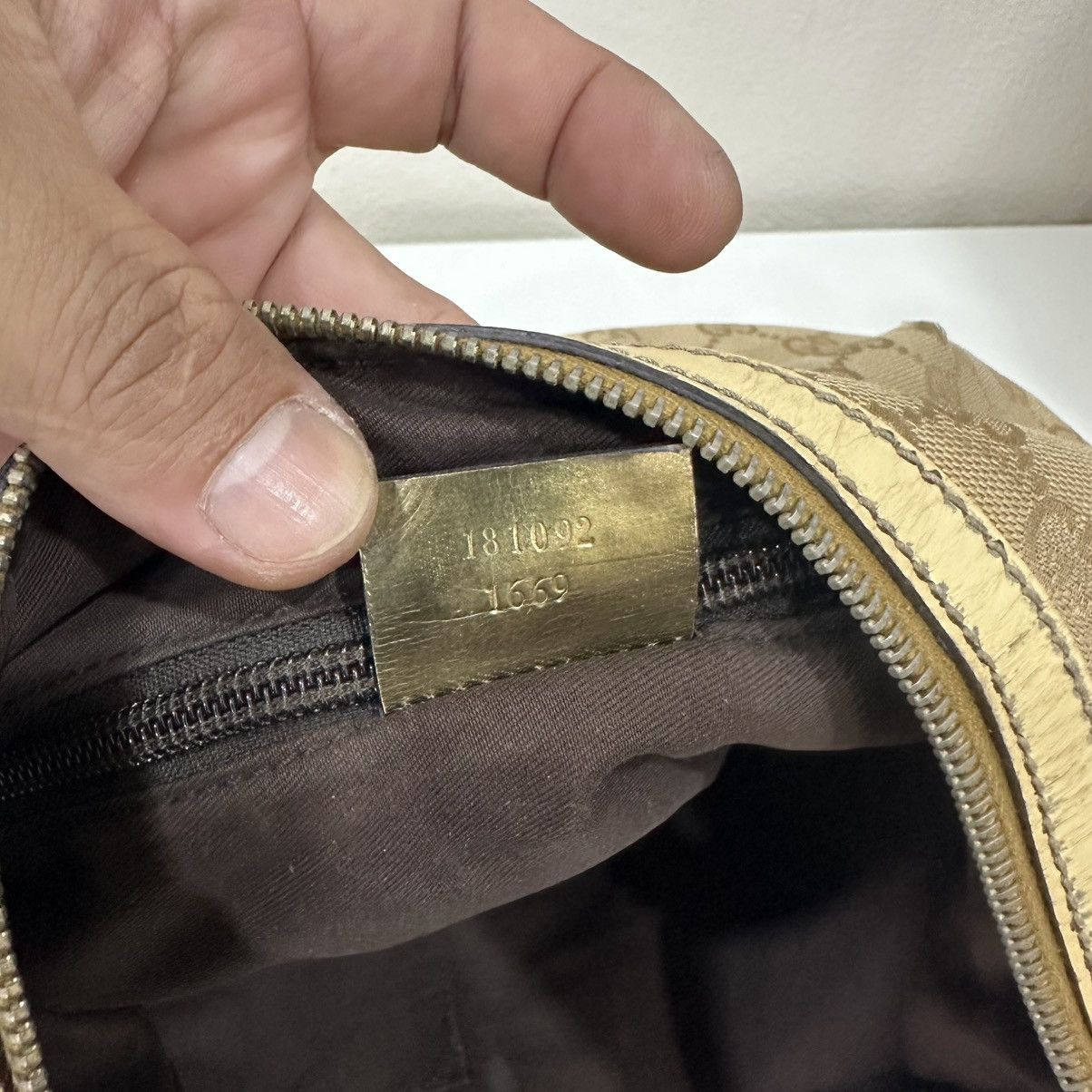 Gucci GUCCI GG HALF MOON CANVAS CROSSBODY BAG 18 Size ONE SIZE - 19 Thumbnail