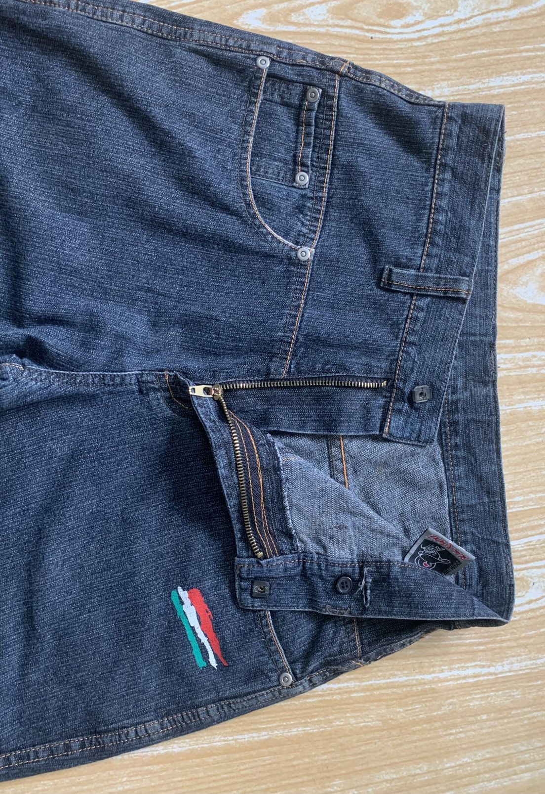 Massive Massive Massimo Blackhole HipHop Baggy Jeans Pants Size US 29 - 16 Thumbnail