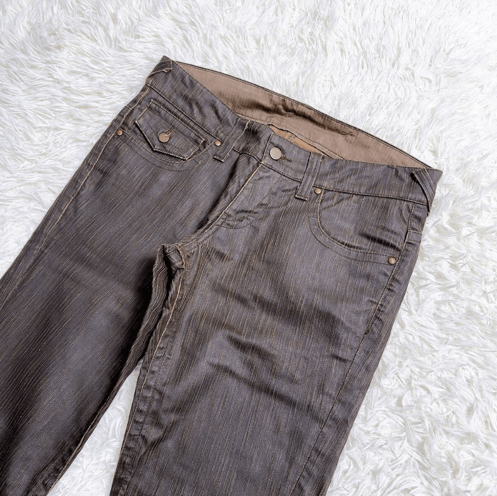 Tornado Mart Tornado Mart Flared Spiral Jeans Size US 30 / EU 46 - 3 Thumbnail