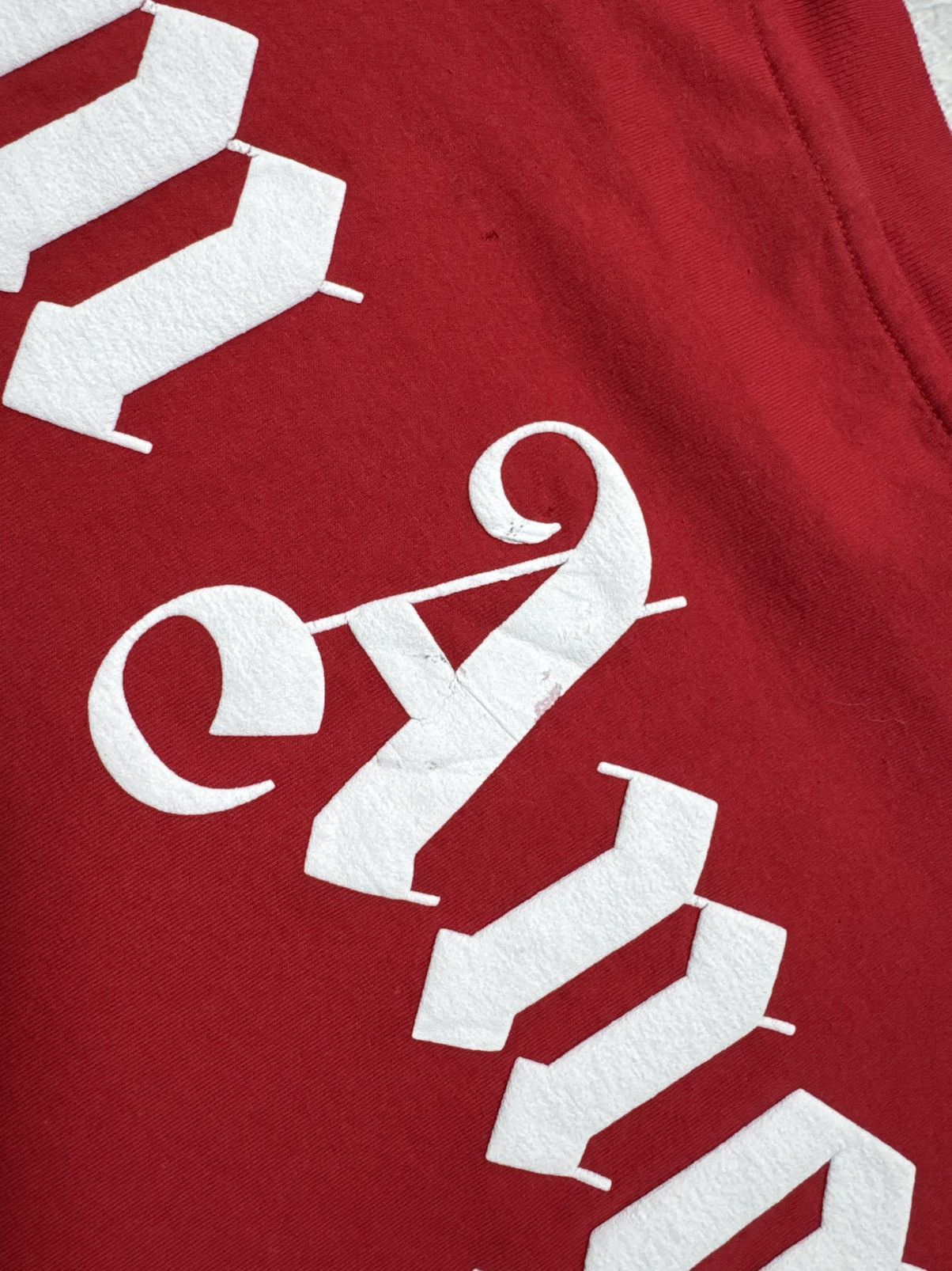 Palm Angels Palm Angels Big Logo Red T-Shirt Size XL Size US XL / EU 56 / 4 - 17 Thumbnail