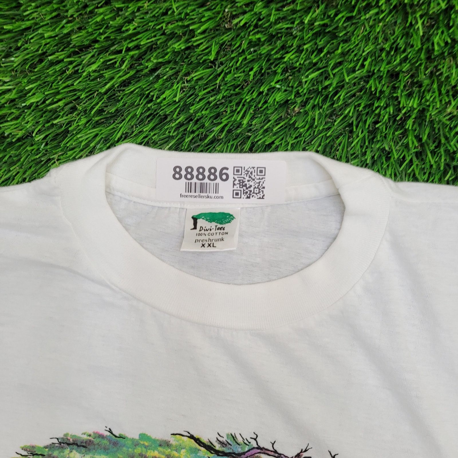 Other VTG 90s Ephraim Britten Divi Tree T-Shirt L Surreal Aruba Size US L / EU 52-54 / 3 - 2 Thumbnail