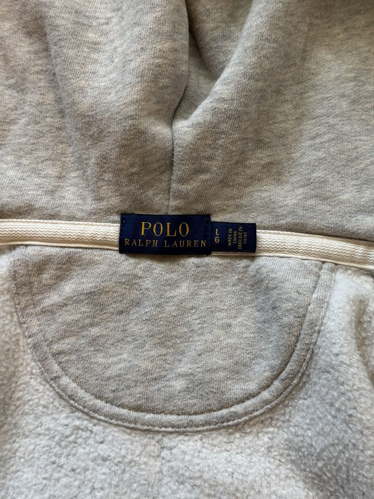 Polo Ralph Lauren × Ralph Lauren Polo Ralph Lauren embroidered logo heavy cotton zip hoodie Size L / US 10 / IT 46 - 7 Thumbnail