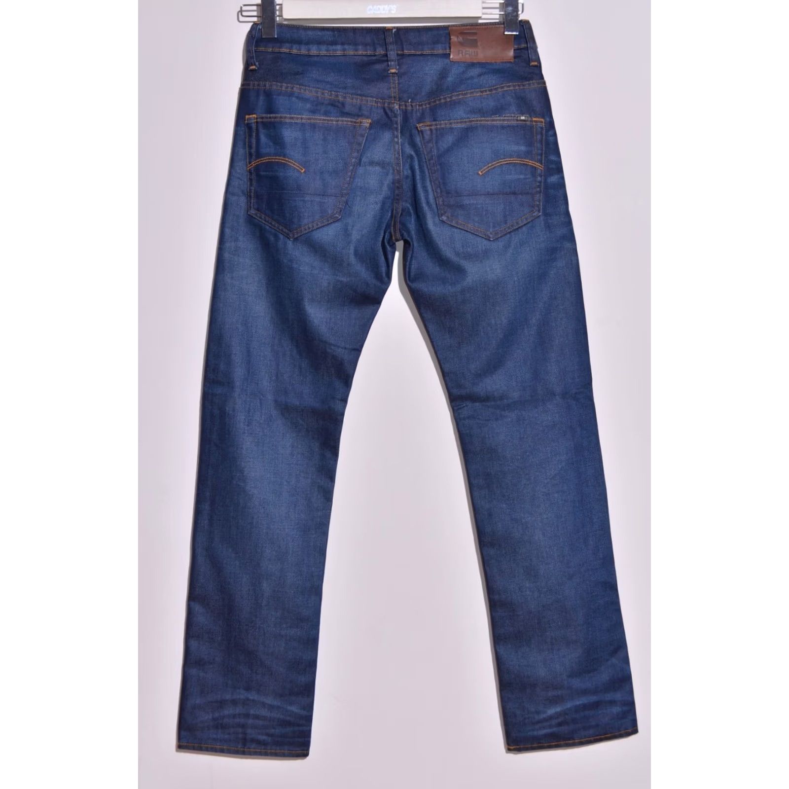 G-Star G-Star Jeans Men Blue Regular Straight 30x32 Denim 3301 Brand 30 Inseam 32in W30 L32 Color Blue Tightening? Size US 30 / EU 46 - 3 Thumbnail