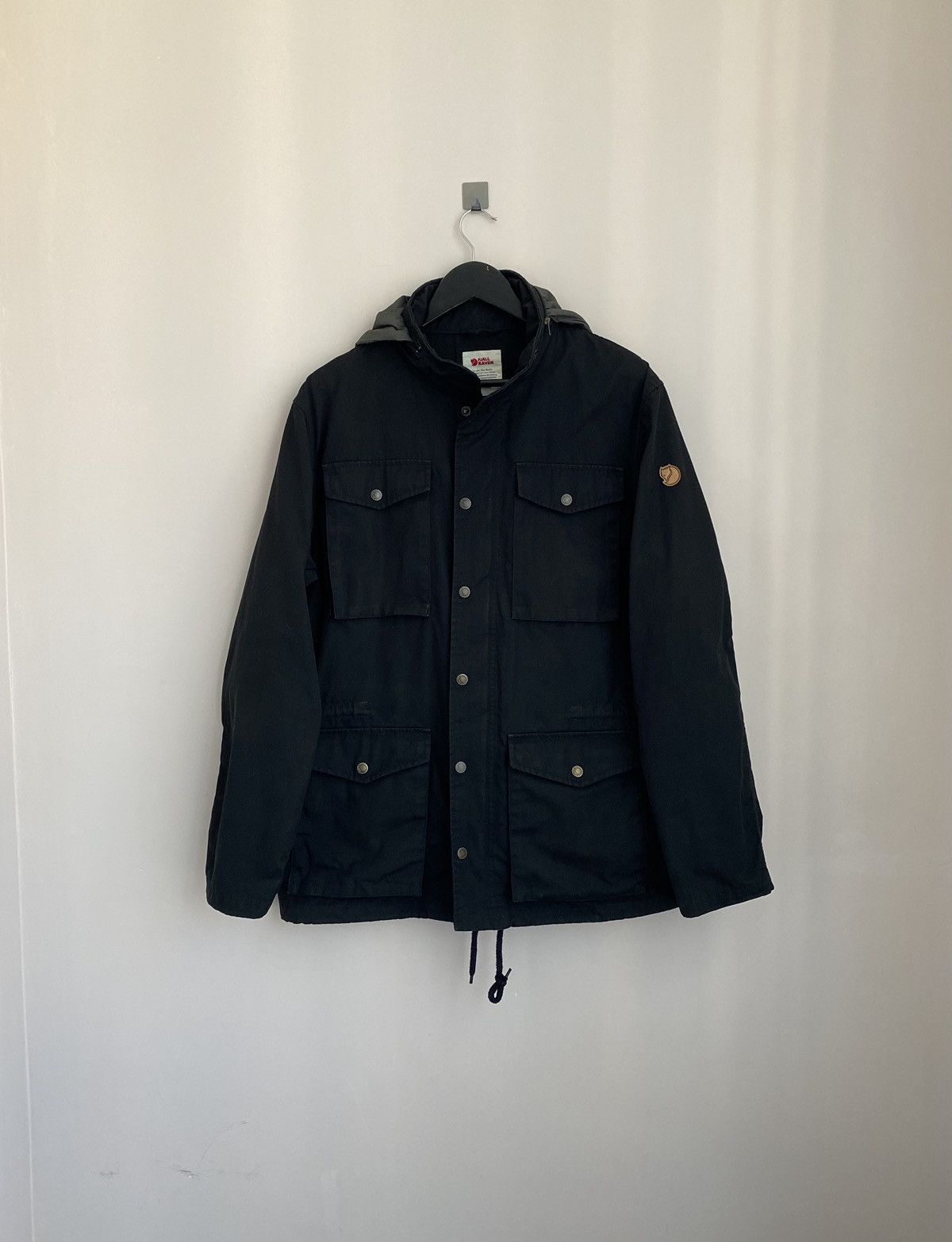 Fjallraven Fjällräven G-1000 Men's Räven Jacket Black Size US M / EU 48-50 / 2 - 1 Thumbnail