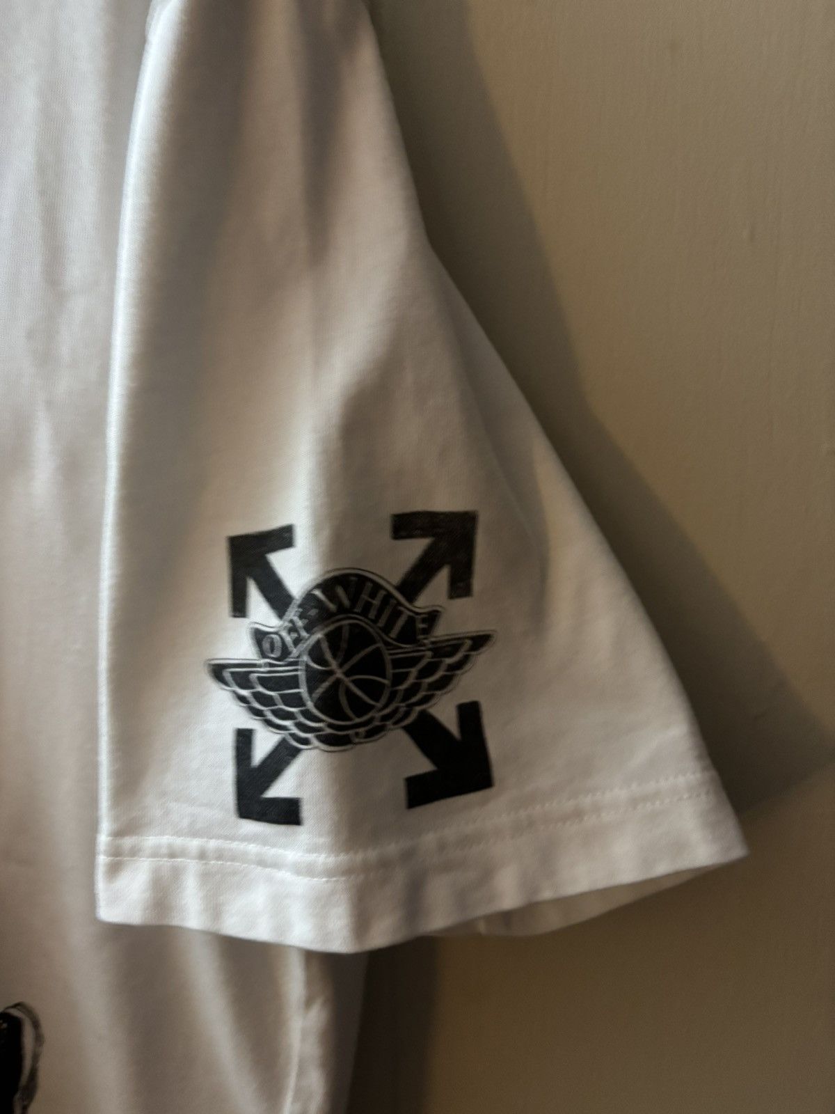 Off-White Off-White x Jordan Vintage Tee Size US L / EU 52-54 / 3 - 3 Thumbnail