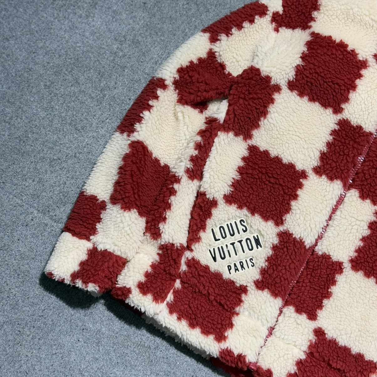 Louis Vuitton × Nigo Louis Vuitton x Nigo Jacquard Damier Fleece Blouson Size US S / EU 44-46 / 1 - 3 Thumbnail