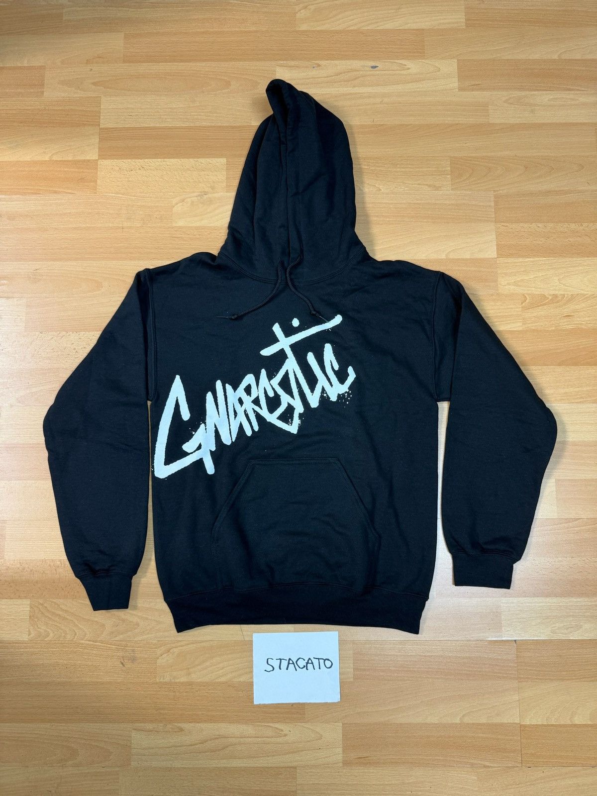 Gnarcotic × Rap Tees Gnarcotic Lil Gnar Oversized Logo Hoodie Black Small Size US S / EU 44-46 / 1 - 1 Thumbnail
