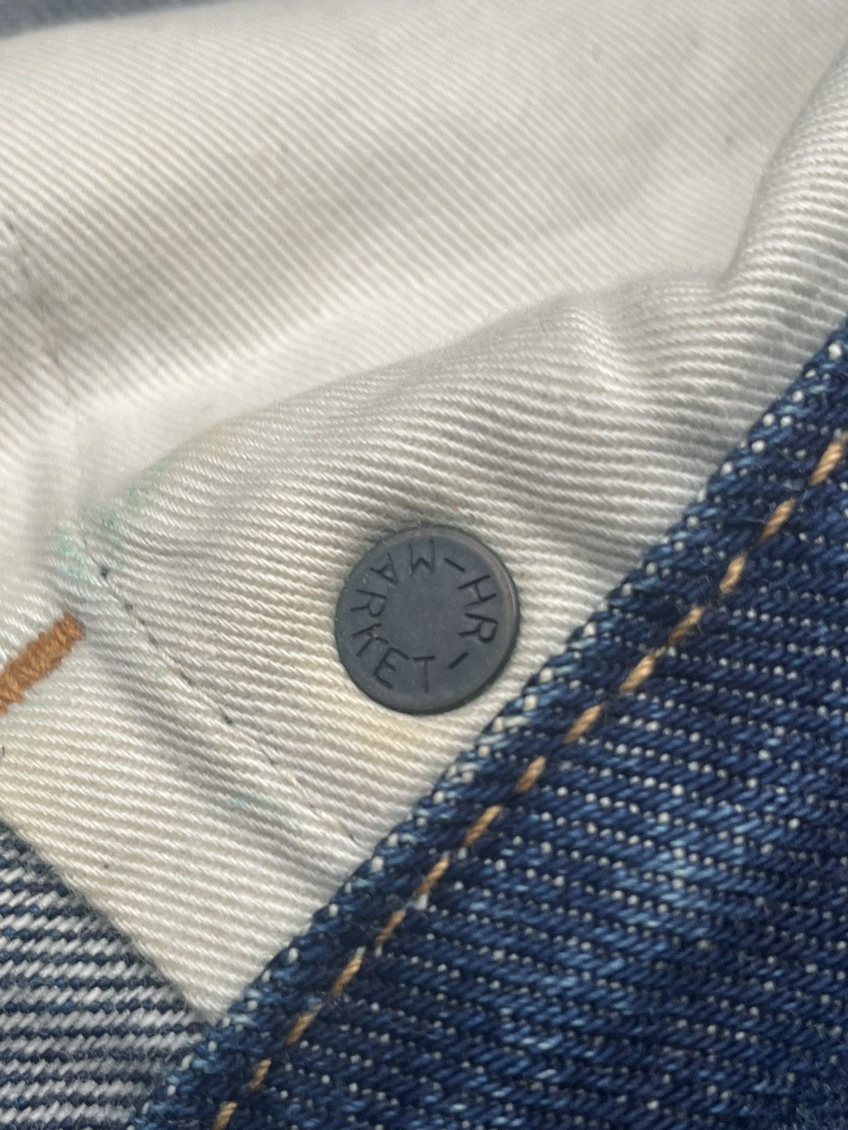 HRMTG HRM Selvedge Distresed Denim Size US 33 - 23 Thumbnail