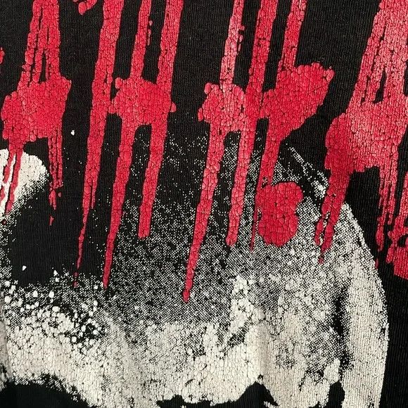 The Kooples The Kooples "Death Head" Black Printed Tee Size US S / EU 44-46 / 1 - 4 Thumbnail