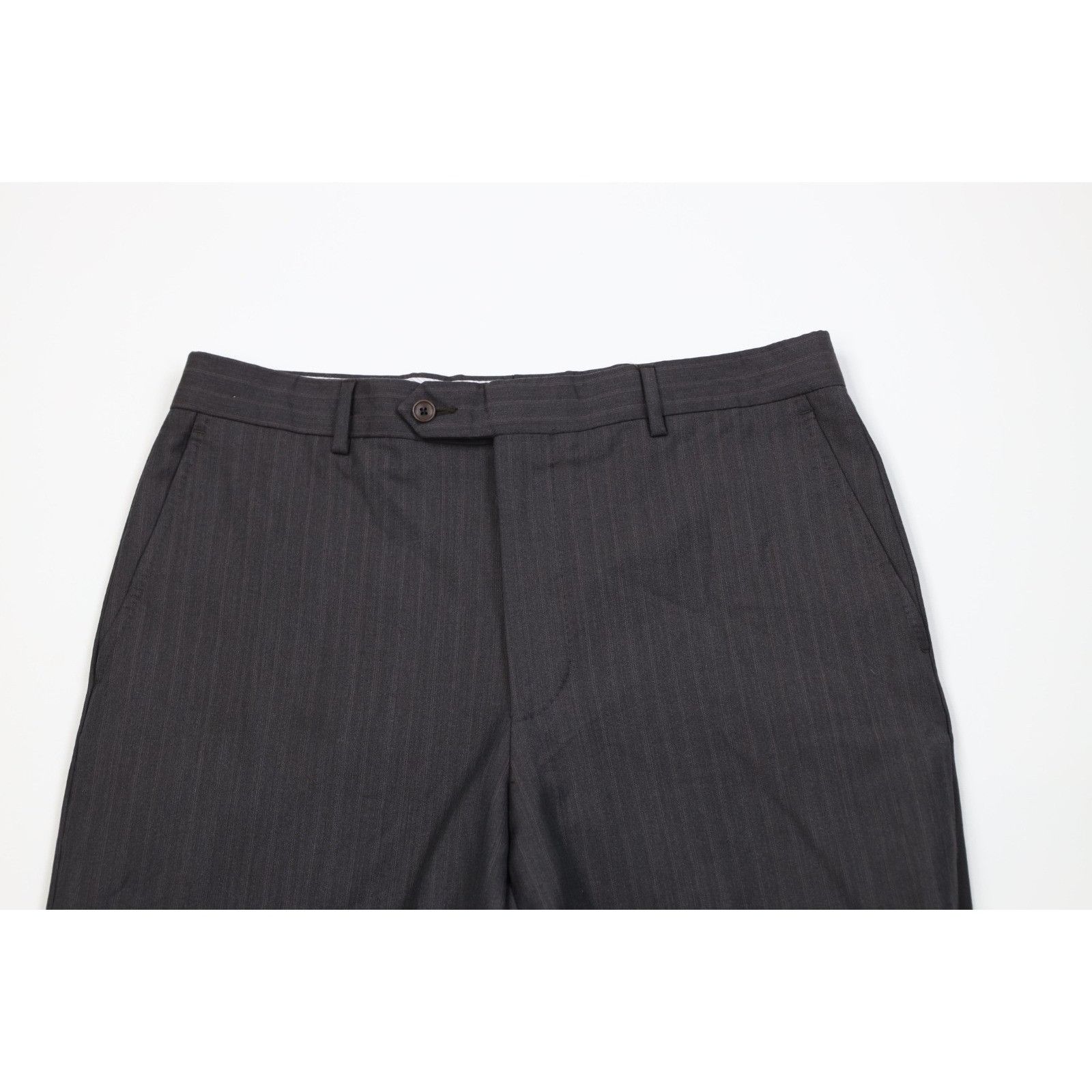 Ermenegildo Zegna Ermenegildo Zegna Traveller Wool Silk Striped 2 Piece Suit Size 40R - 10 Thumbnail