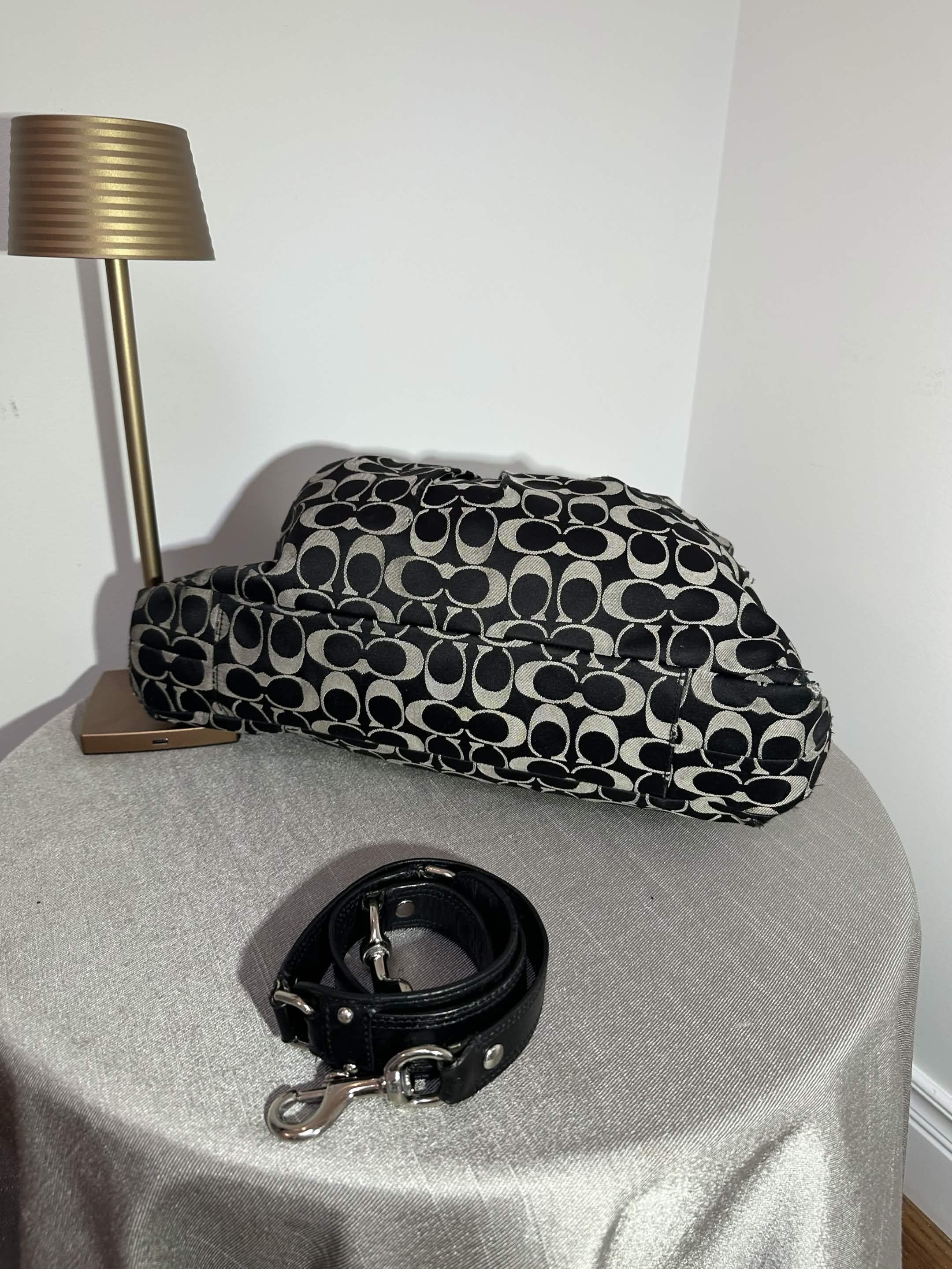 Coach Coach Ashley Signature Sateen Carryall Size ONE SIZE - 5 Thumbnail