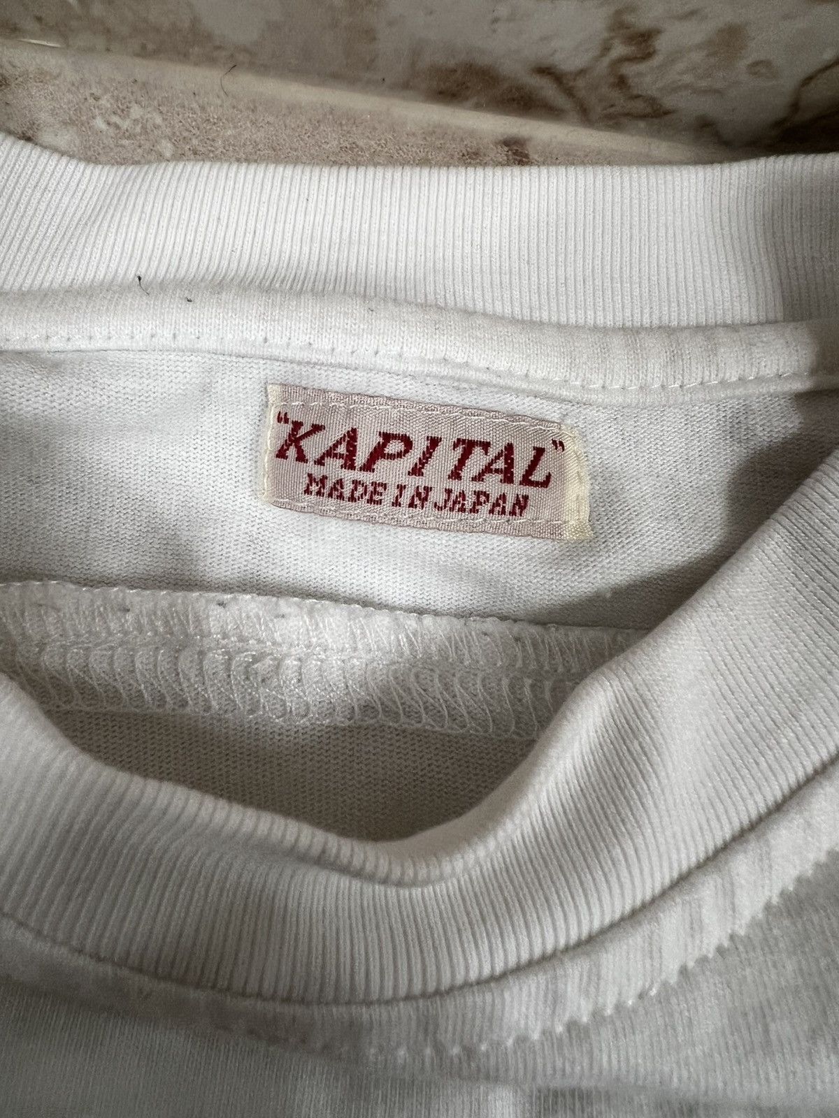 Kapital Kapital 88 Ripped Elbow Smiley Face Long Sleeve Jersey Size US M / EU 48-50 / 2 - 7 Thumbnail