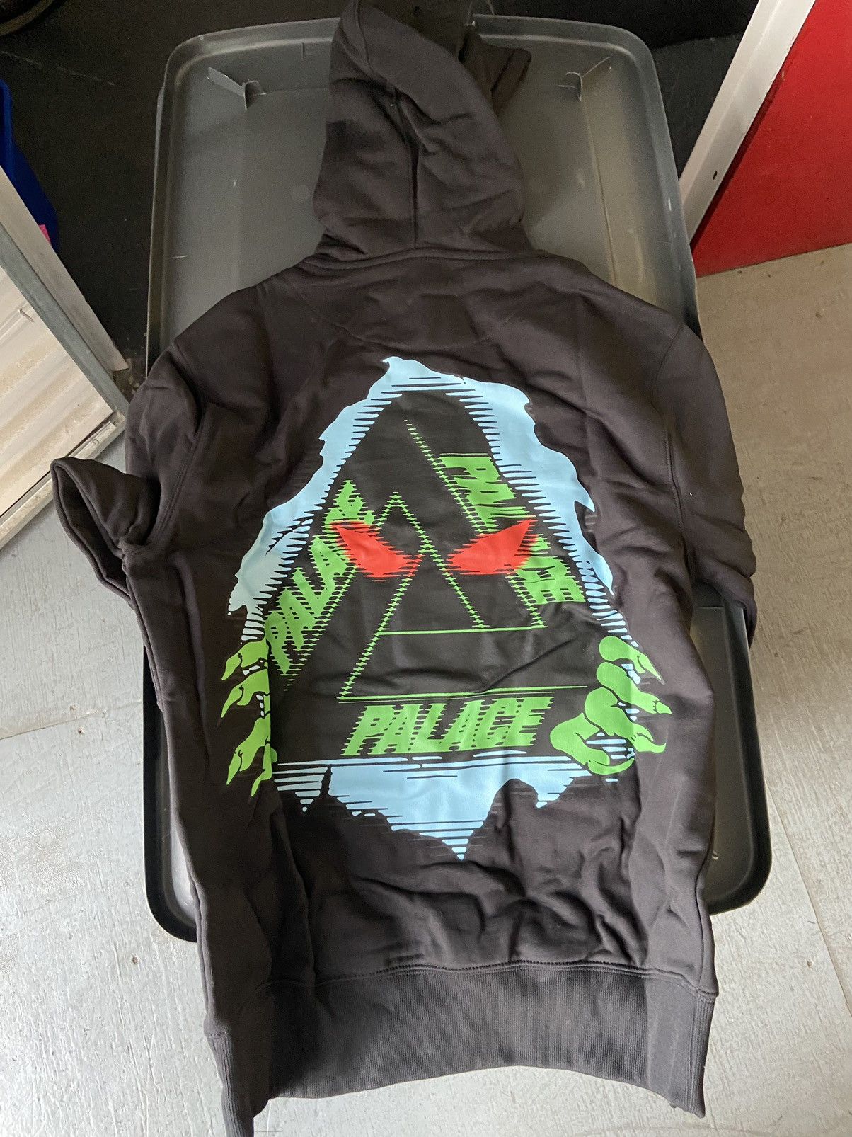 Palace Palace Tri Ripper Hoodie Medium Black Size US M / EU 48-50 / 2 - 1 Thumbnail