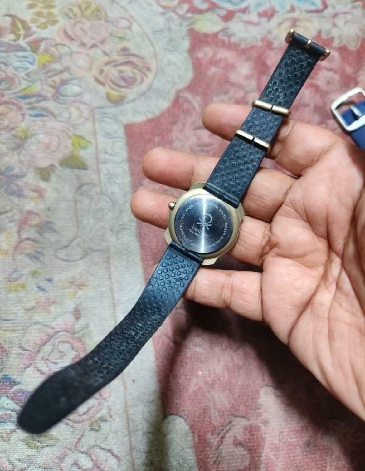Benetton Vintage Benetton by Bulova World Map Watch Size ONE SIZE - 4 Thumbnail