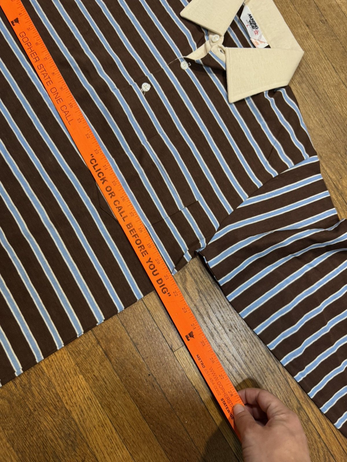 Vintage Vintage Striped Rugby Polo Size US L / EU 52-54 / 3 - 4 Thumbnail
