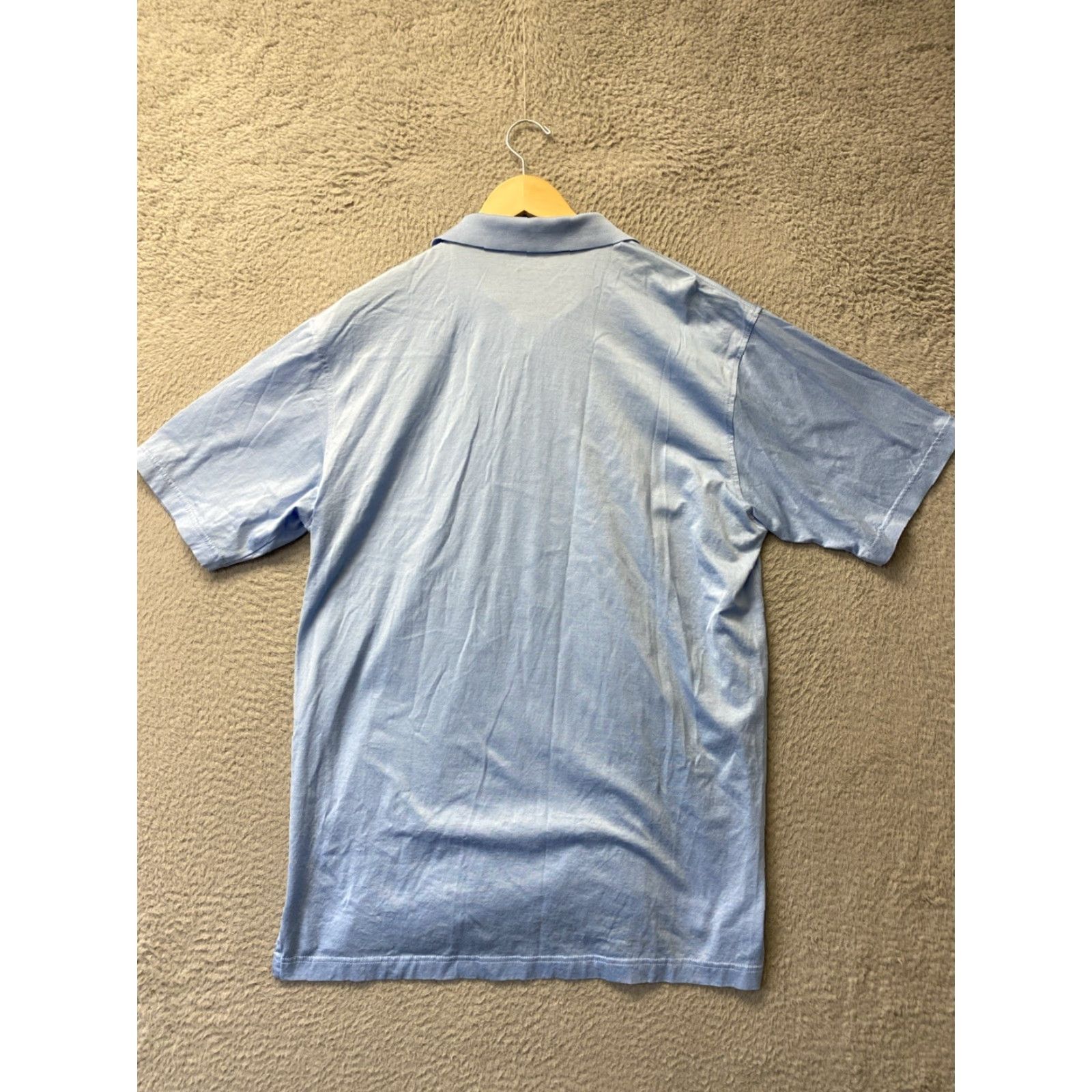 Peter Millar PETER MILLAR Summer Comfort Polo Shirt Mens L Blue Short Sleeve Breathable Golf Tennis 14822 Size US L / EU 52-54 / 3 - 6 Thumbnail