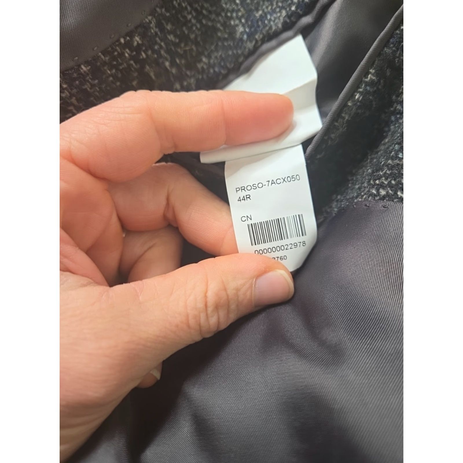Calvin Klein CALVIN KLEIN Overcoat Coat Slim Wool Gray 44R Men Long Plaid Button Pros`per` Car XK? Size US S / EU 44-46 / 1 - 7 Thumbnail