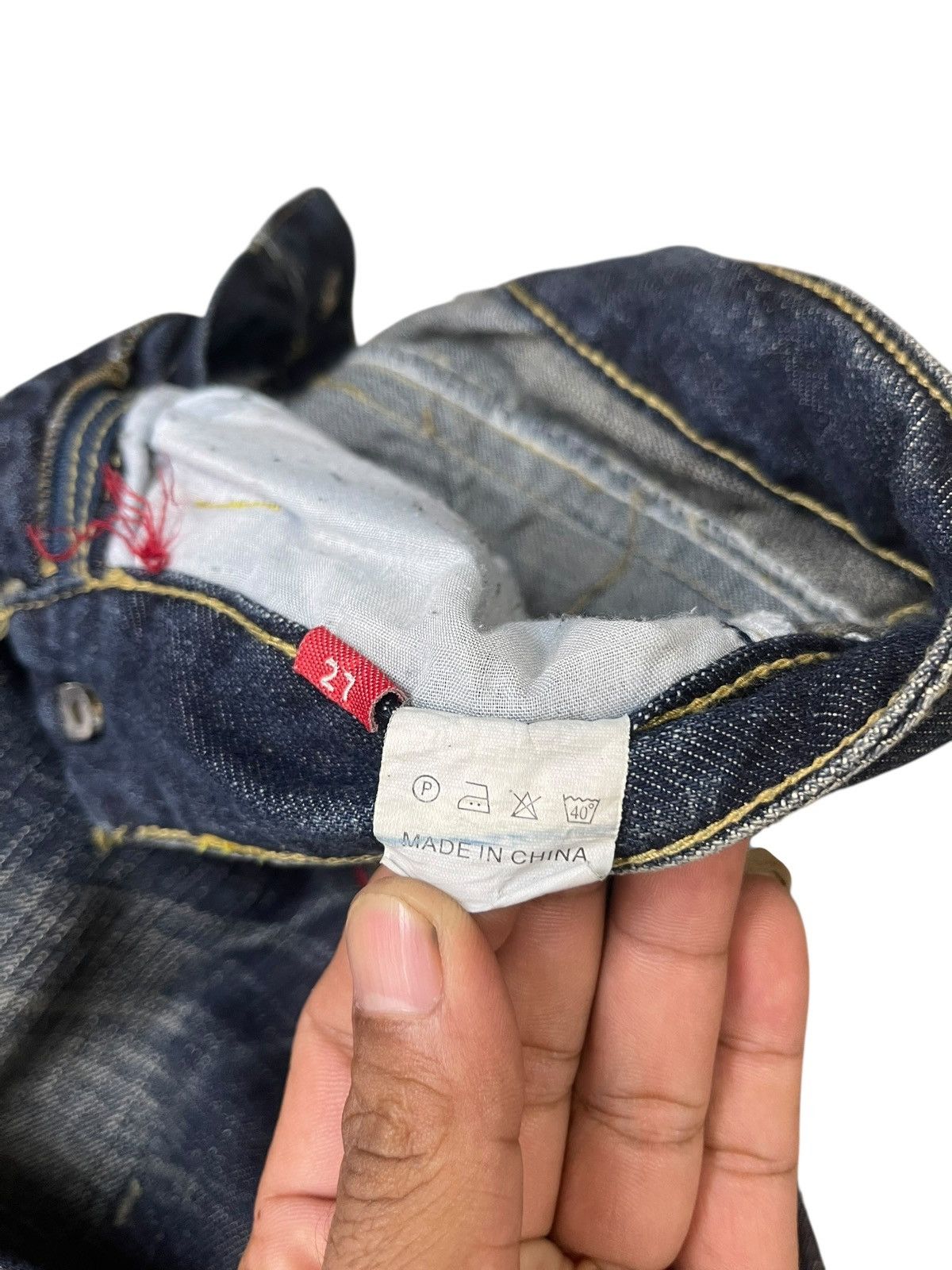 Japanese Brand Vintage Vanity Flare Jeans Wing Streetwear Size US 29 - 8 Thumbnail