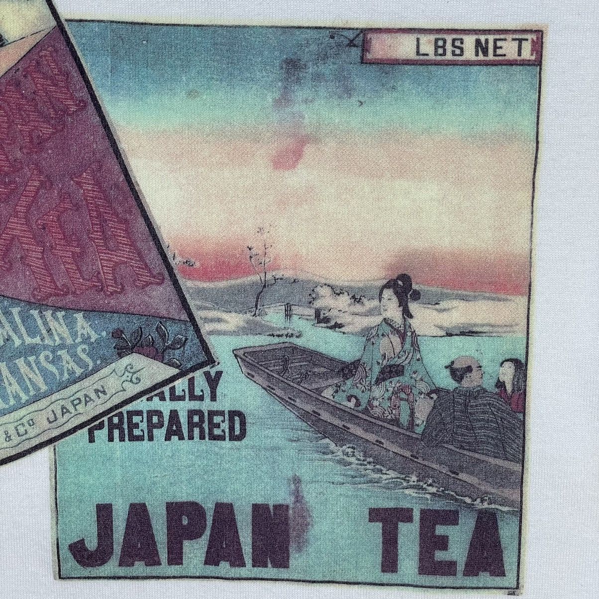 Vintage Vintage Japanese Ranji Green Tea Tee Size US L / EU 52-54 / 3 - 16 Thumbnail