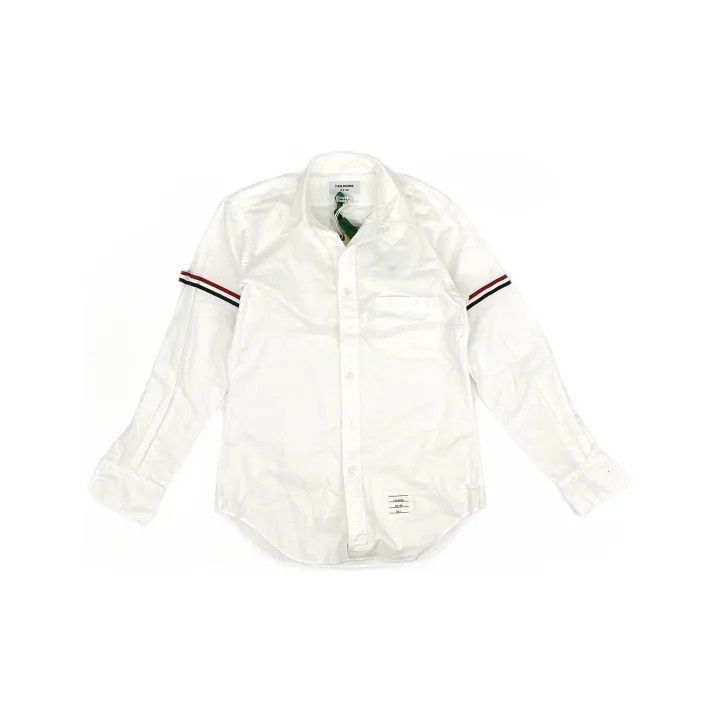 Thom Browne Thom Browne Classic Long Sleeve Oxford Shirt -2507 Size US S / EU 44-46 / 1 - 8 Thumbnail