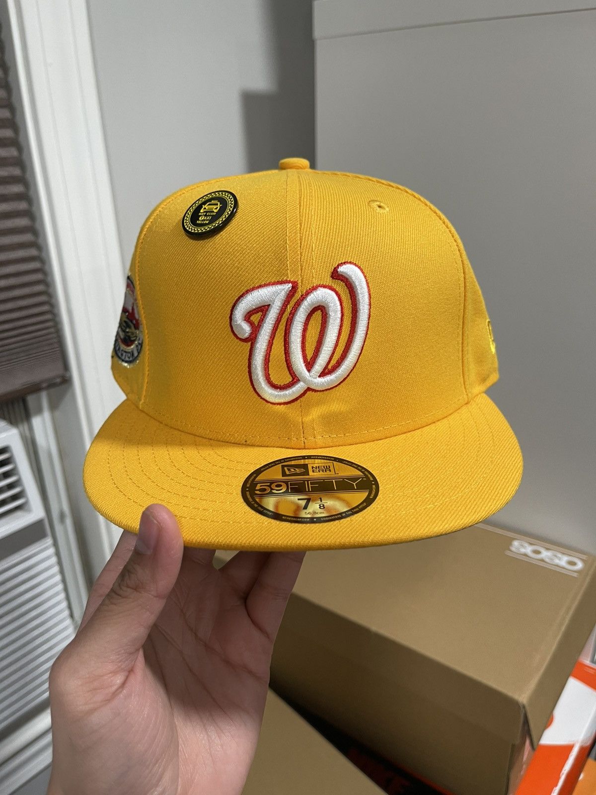 Hat Club Hat Club ‘Taxi Collection’ Nationals Fitted Size 7 1/8 Size ONE SIZE - 1 Thumbnail