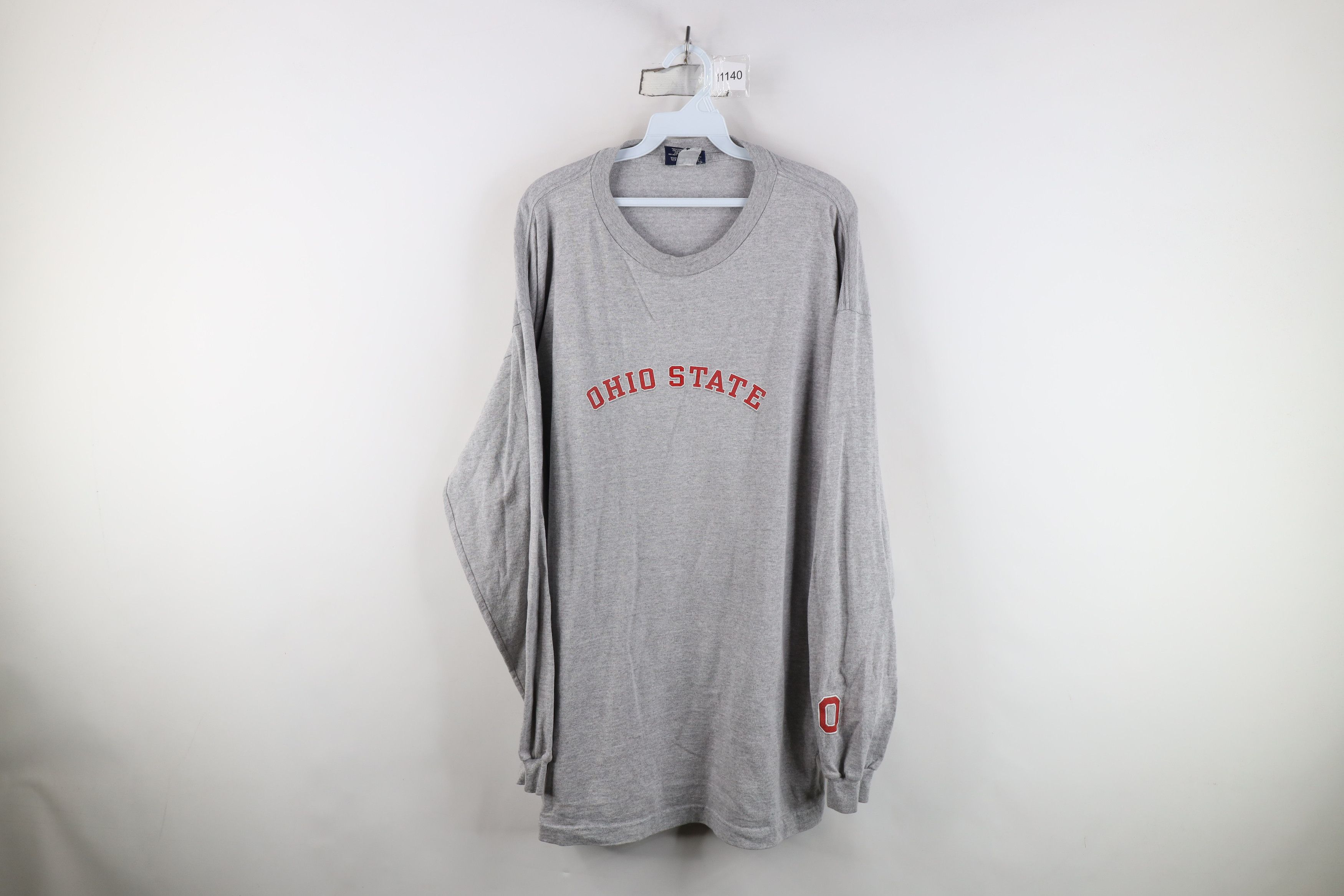 Vintage Vintage 90s Ohio State University Long Sleeve T-Shirt USA Size US XL / EU 56 / 4 - 1 Thumbnail