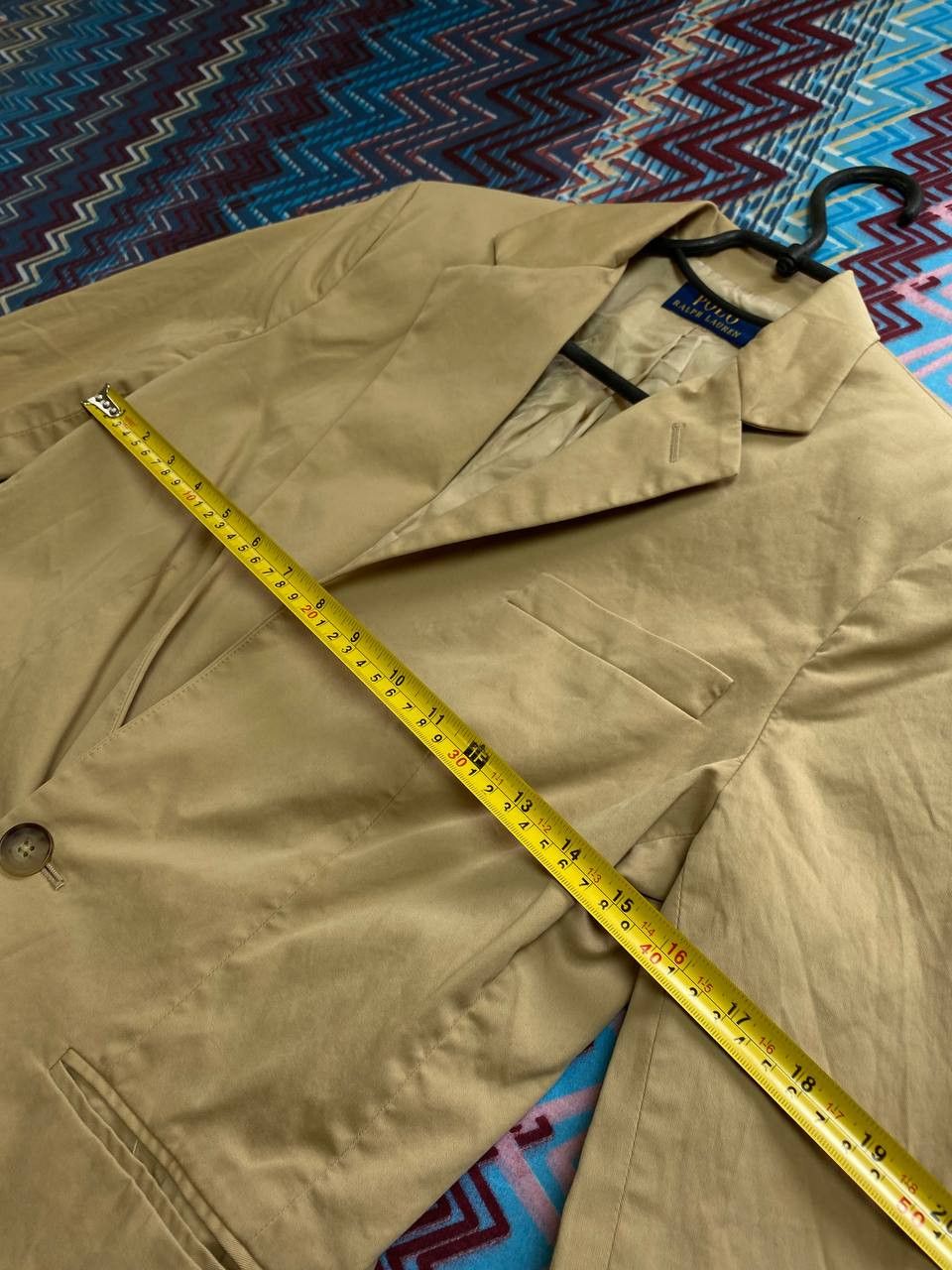 Polo Ralph Lauren × Vintage Vintage Polo Ralph Lauren Blazer Beige Colour Size M / US 6-8 / IT 42-44 - 6 Thumbnail