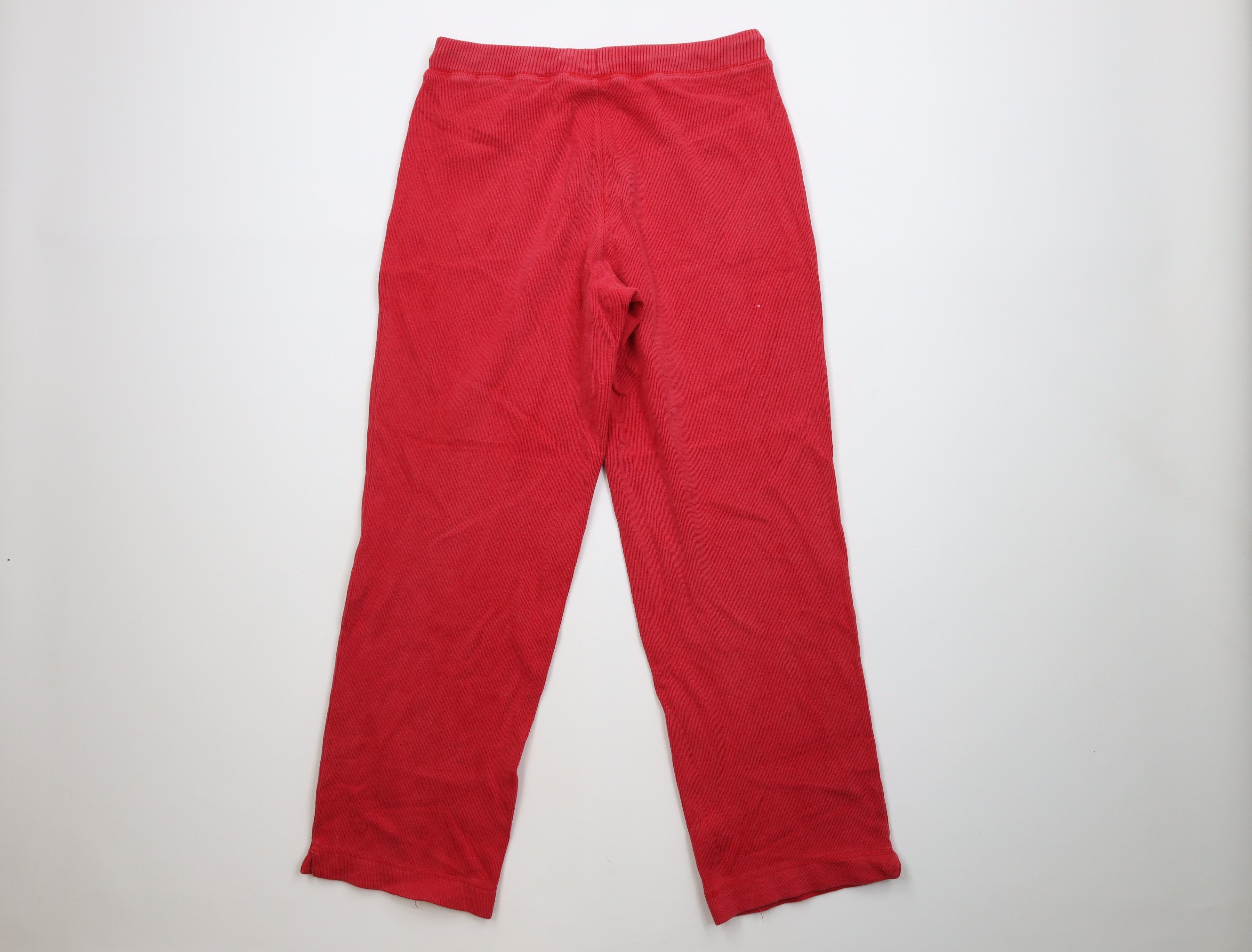 Vintage Vintage 90s Y2K Streetwear Ribbed Knit Wide Leg Pants Size 32" / US 10 / IT 46 - 11 Thumbnail