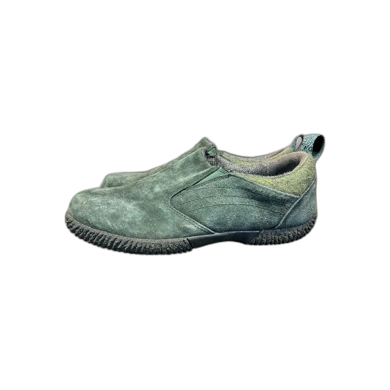 L.L. Bean LL Bean Olive Green Suede Women's Slip-on Clogs Moccasins Sh Size US 7.5 / EU 40-41 - 5 Thumbnail