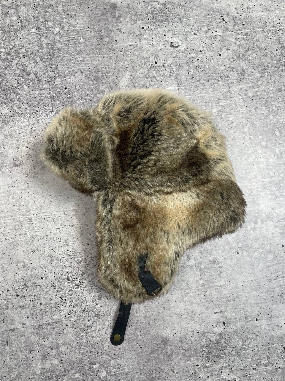 Japanese Brand Vintage Fuzzy Fur Trapper Hat Usanka Y2K Size ONE SIZE - 1 Thumbnail