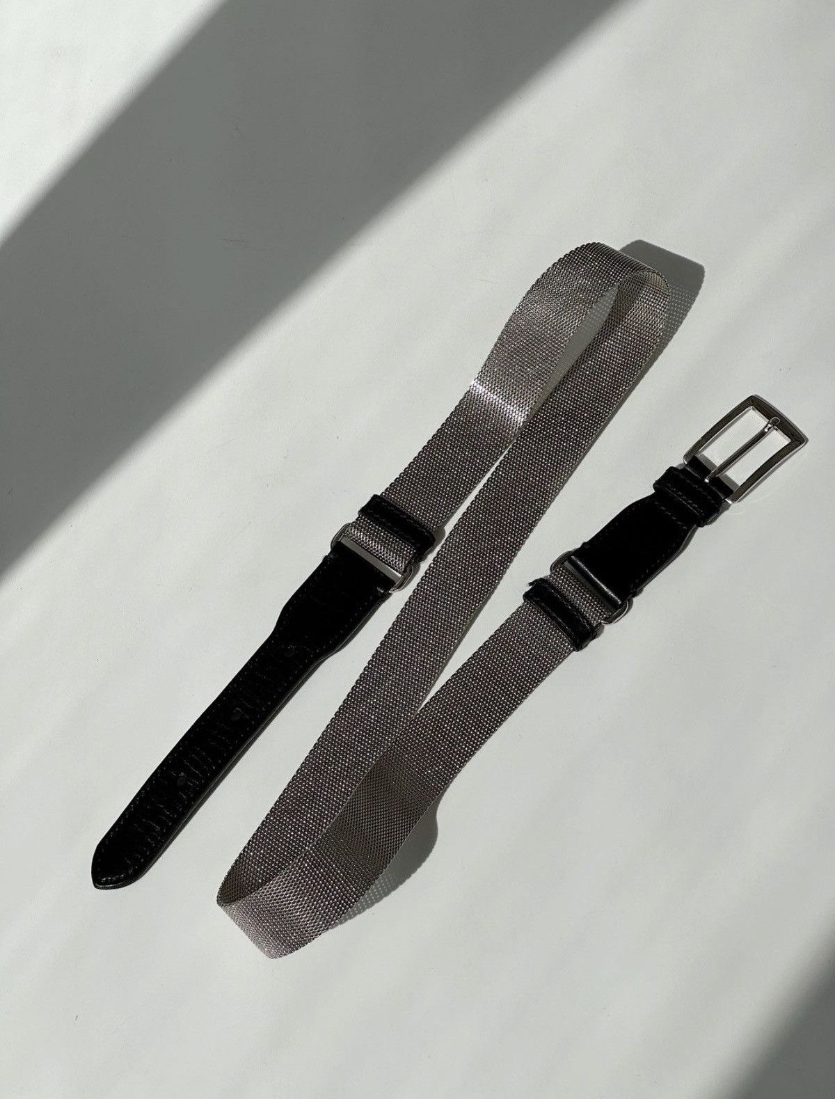 Jil Sander JIL SANDER by Raf Simons FW2005 Metal Mesh Belt Vintage Logo Size ONE SIZE - 5 Thumbnail