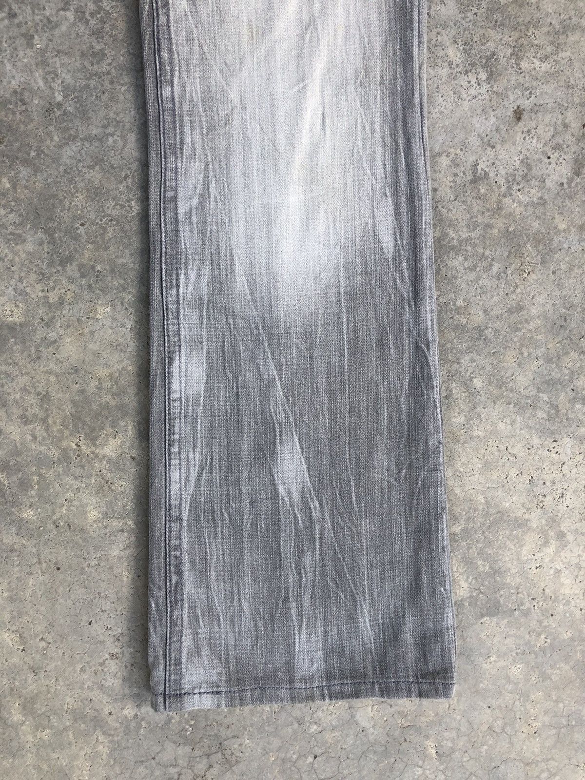 Japanese Brand Japanese London Flared Jeans Distressed Jeans Size US 32 / EU 48 - 7 Thumbnail