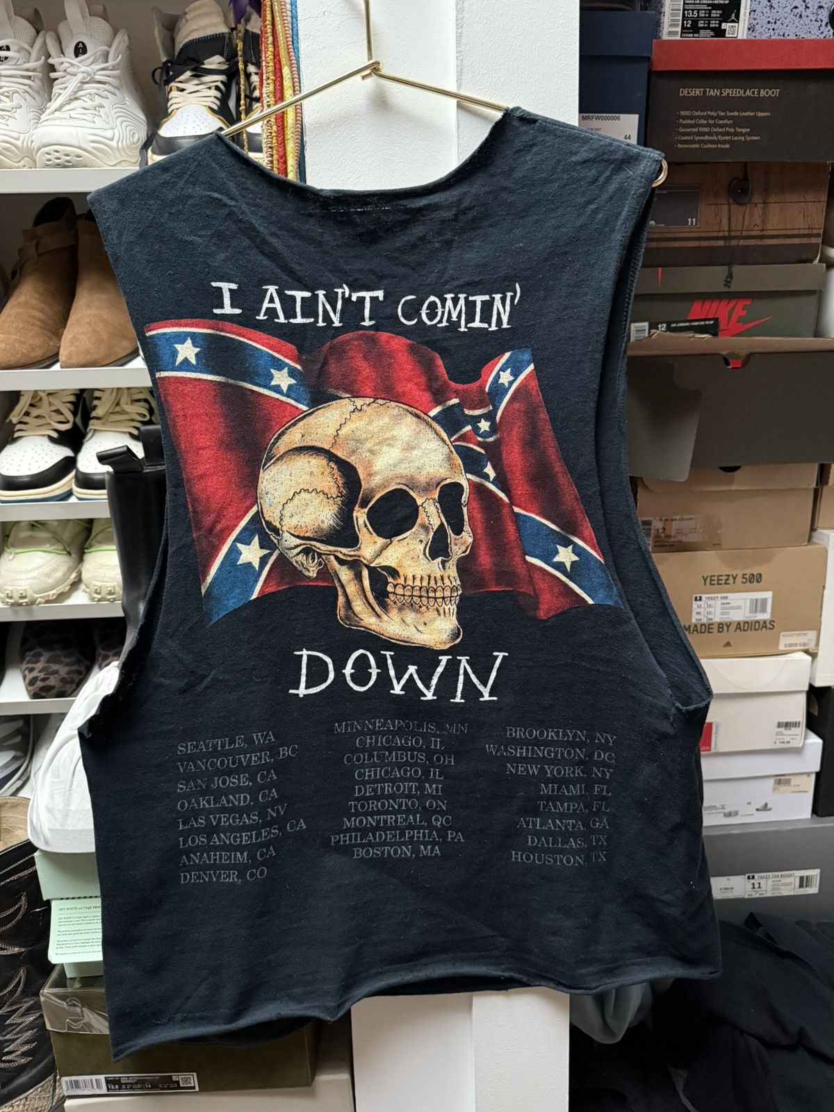 Band Tees YEEZUS TOUR TEE SHIRT 2013 NOT PACSUN GOD WANTS YOU M / L Size US M / EU 48-50 / 2 - 2 Thumbnail