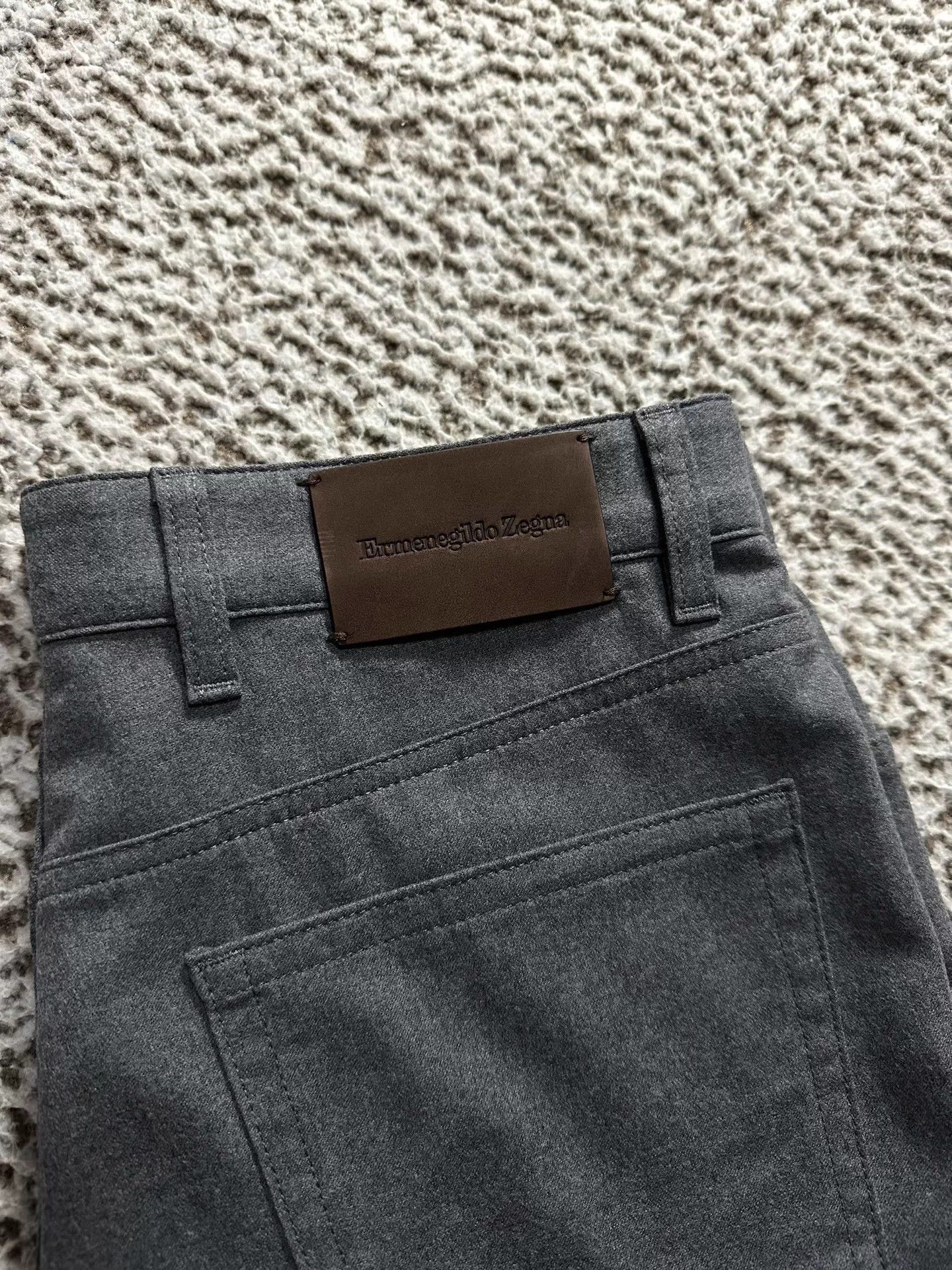 Ermenegildo Zegna Ermenegildo Zegna Wool Trousers - Business & Casual Size US 32 / EU 48 - 5 Thumbnail