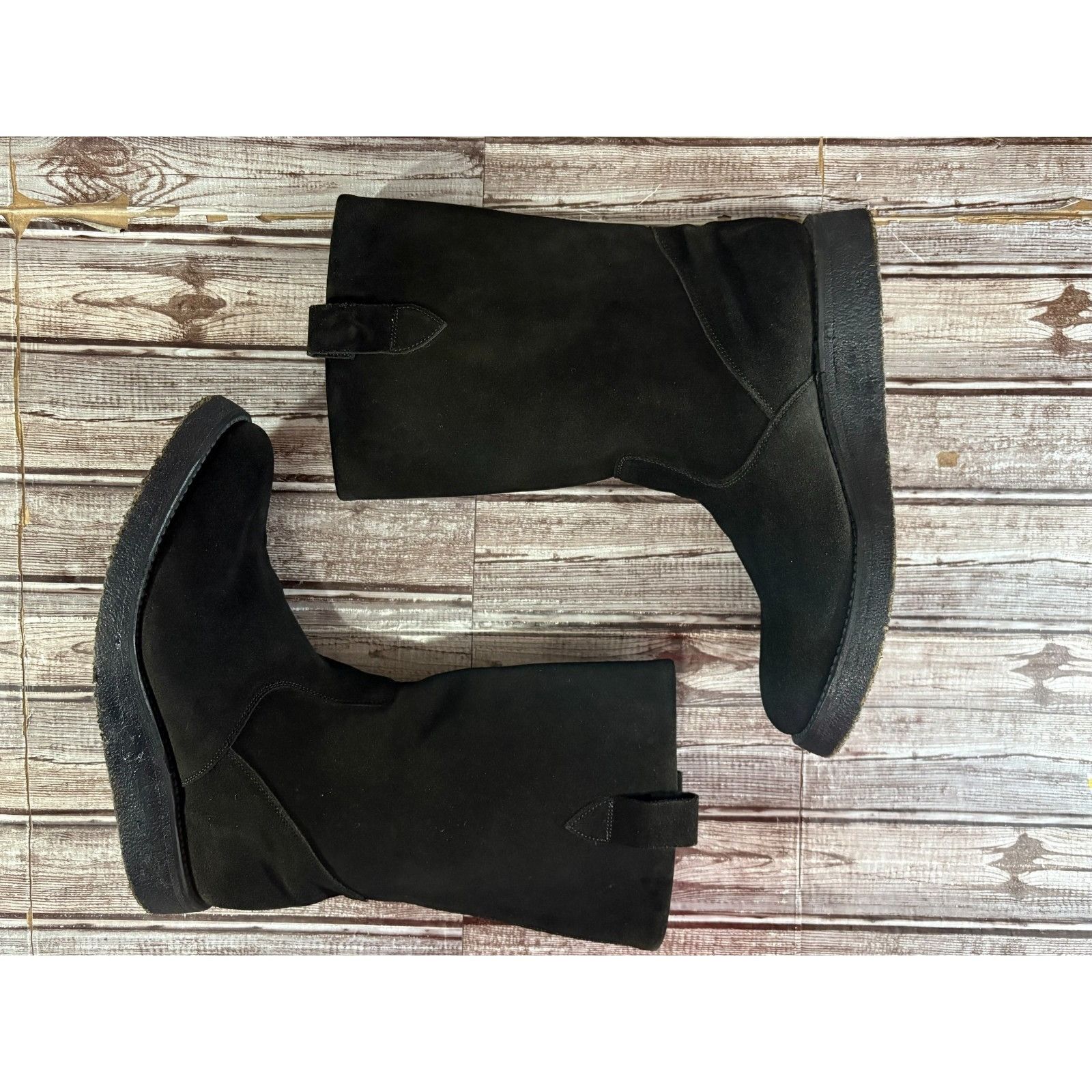 Other Nepco Footwear Suede leather Boots Sz Uk 7 Us 8 color dark g Size US 8 / EU 41 - 4 Thumbnail